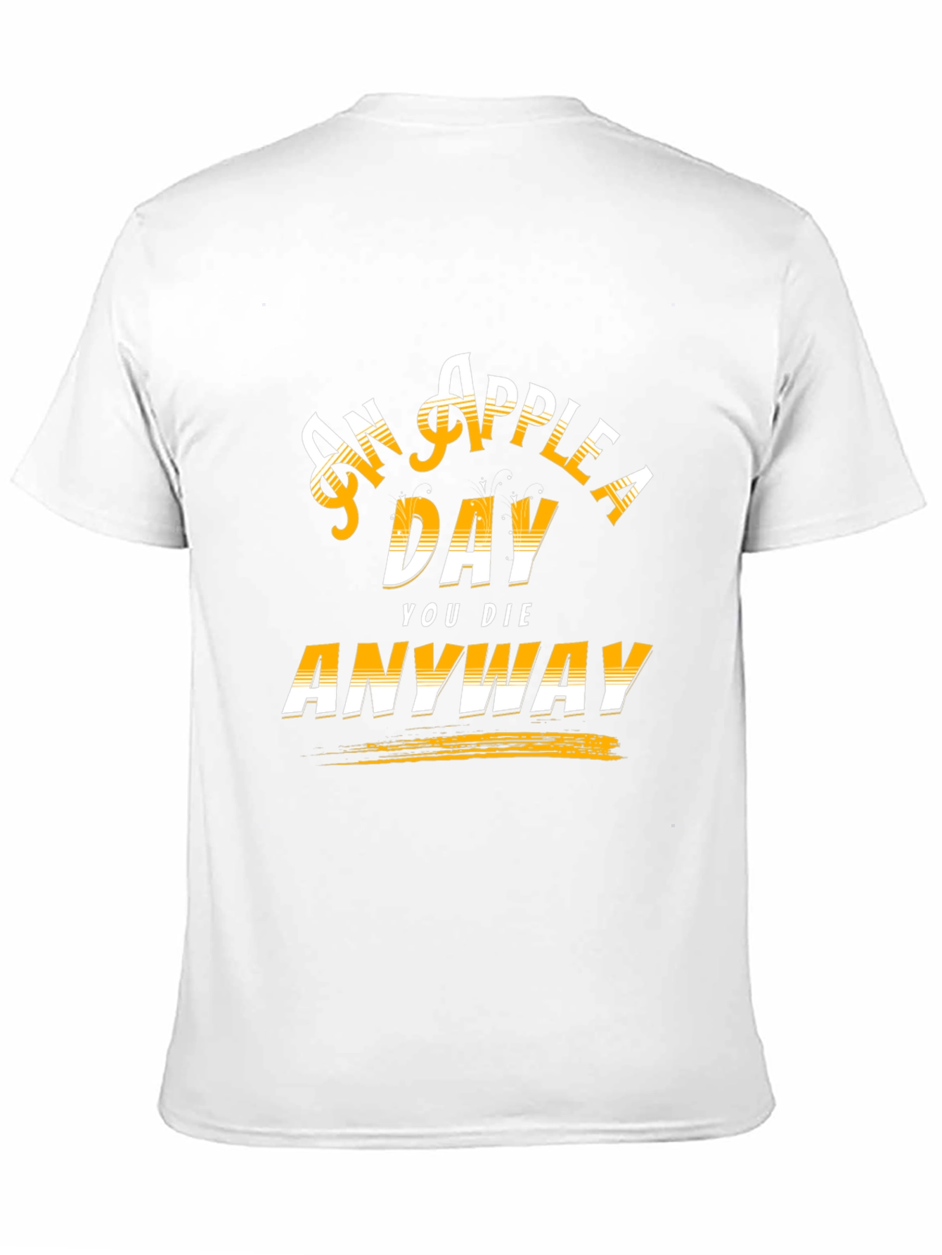 An Apple A Day Funny T-Shirt - Unisex