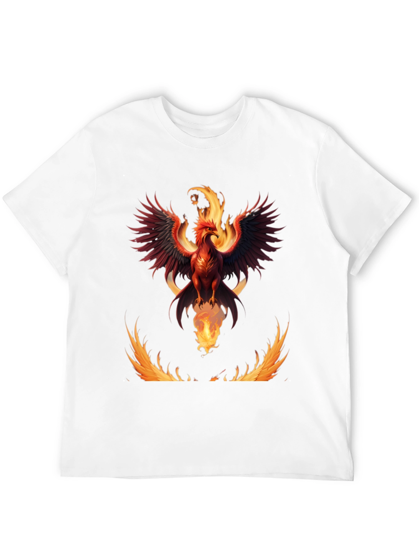 Phoenix Firebird Graphic Tee - Mens Black T-Shirt