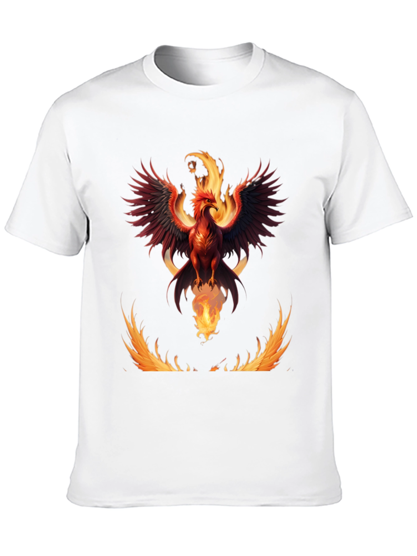 Phoenix Firebird Graphic Tee - Mens Black T-Shirt