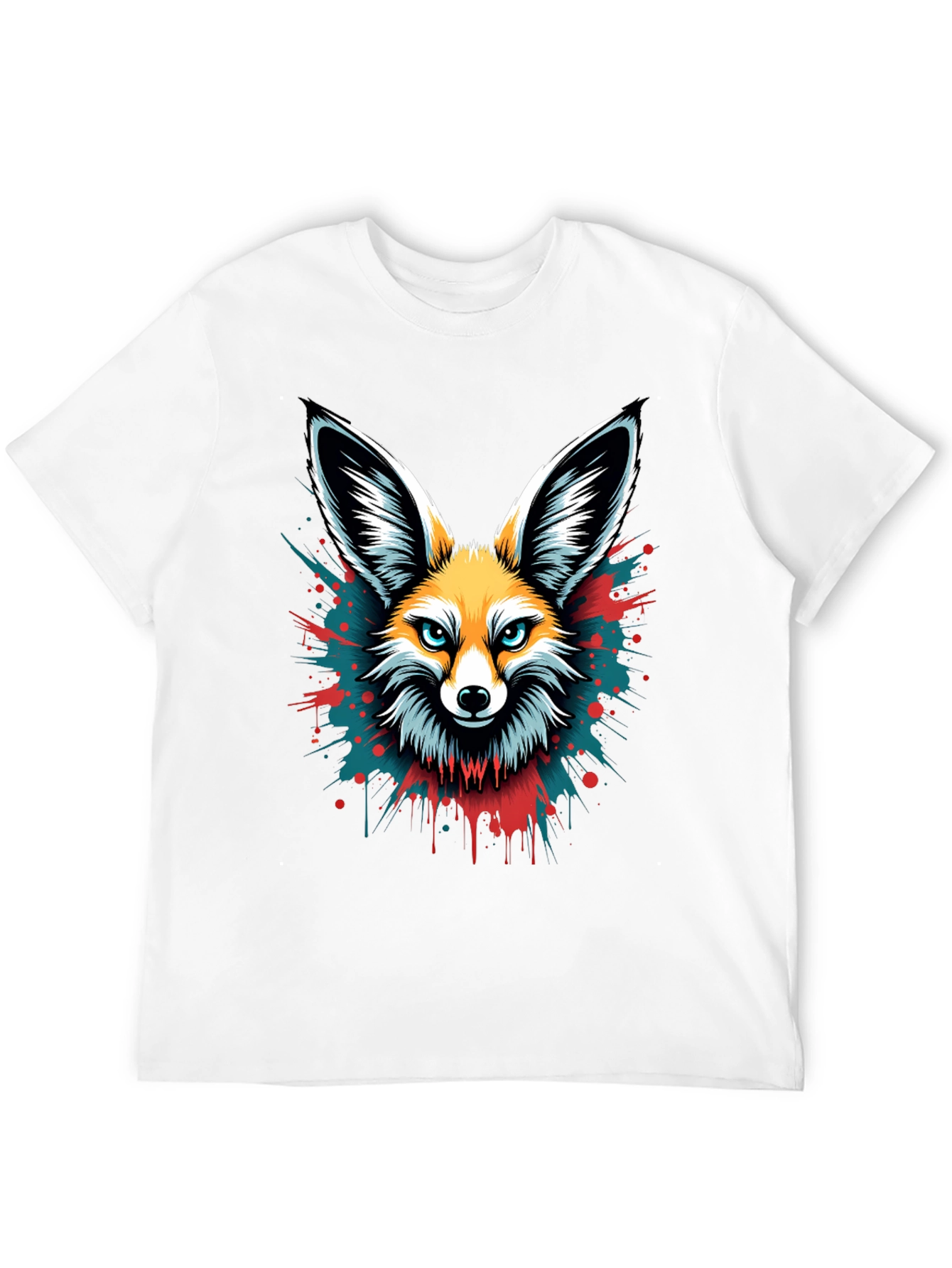 Fox Head Graphic Tee - Mens Black T-Shirt