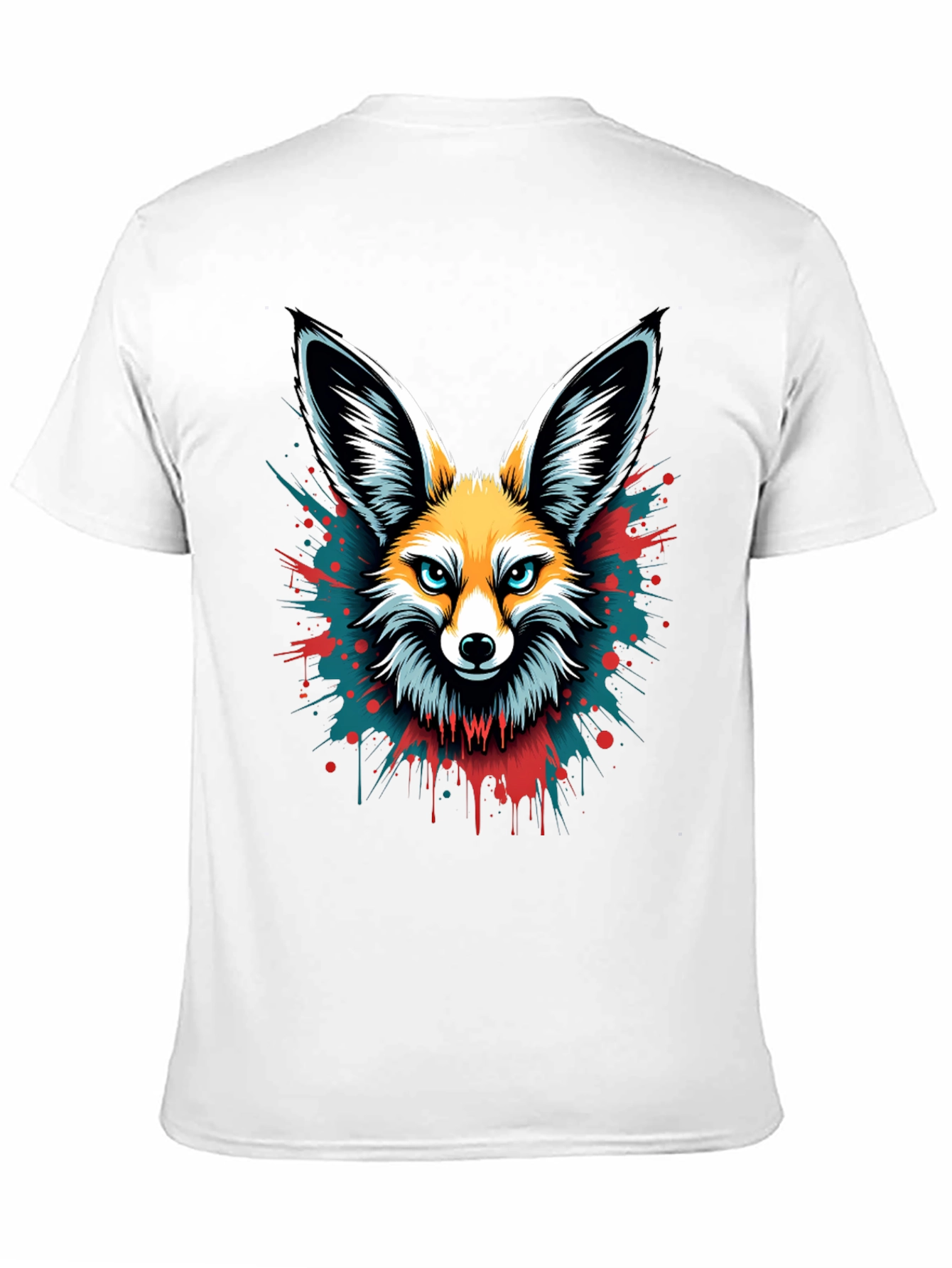 Fox Head Graphic Tee - Mens Black T-Shirt