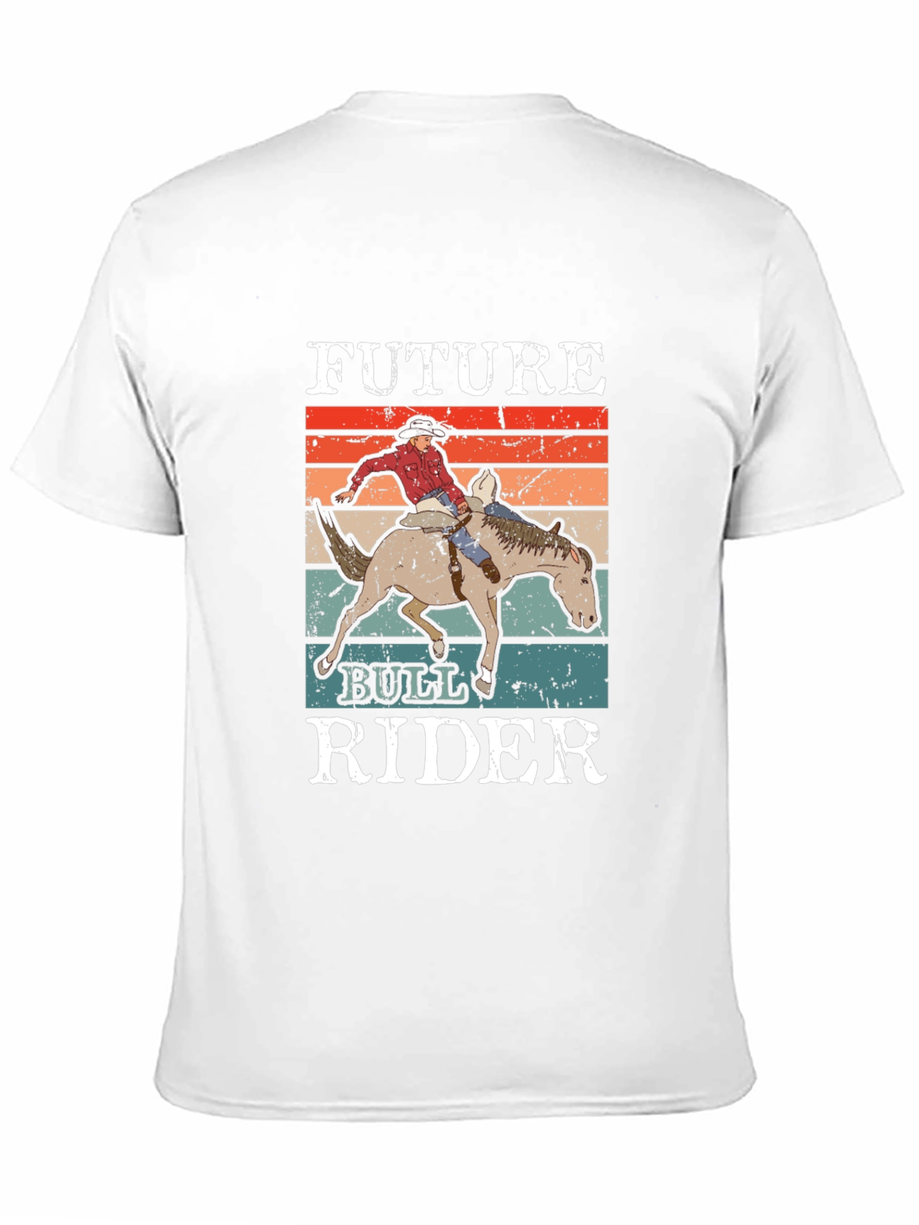 Future Bull Rider Graphic Tee - Western Style