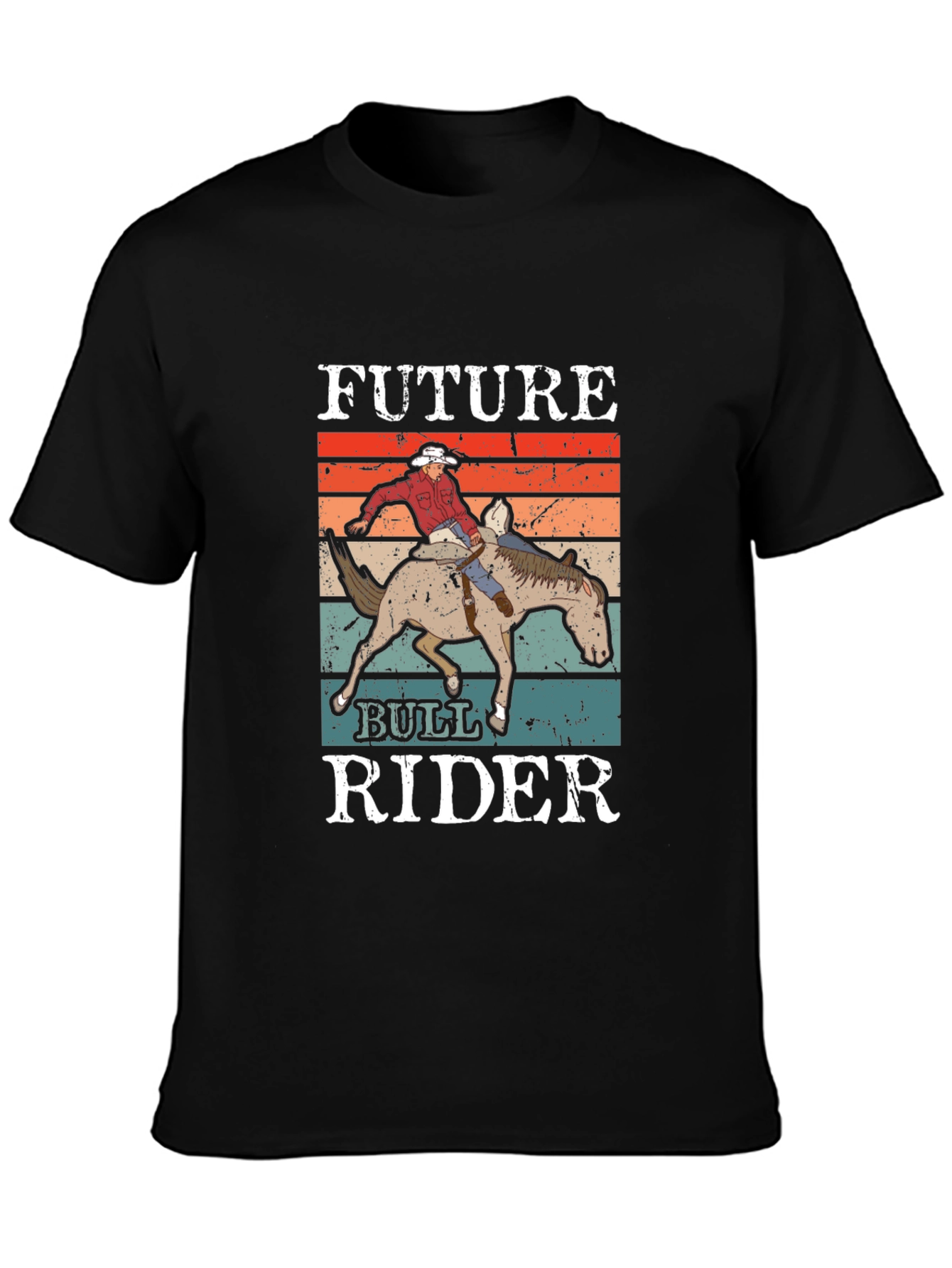 Future Bull Rider Graphic Tee - Western Style