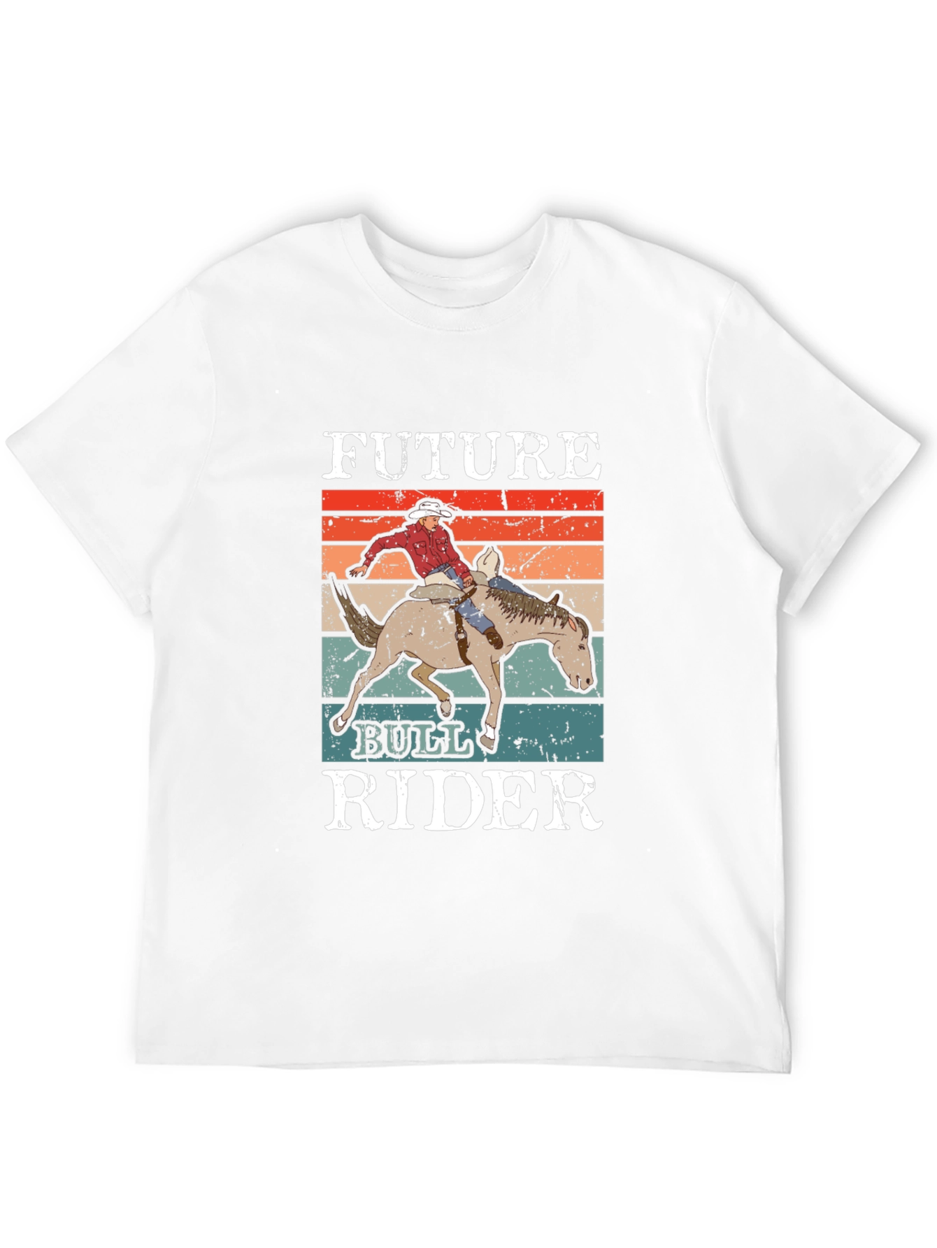 Future Bull Rider Graphic Tee - Western Style