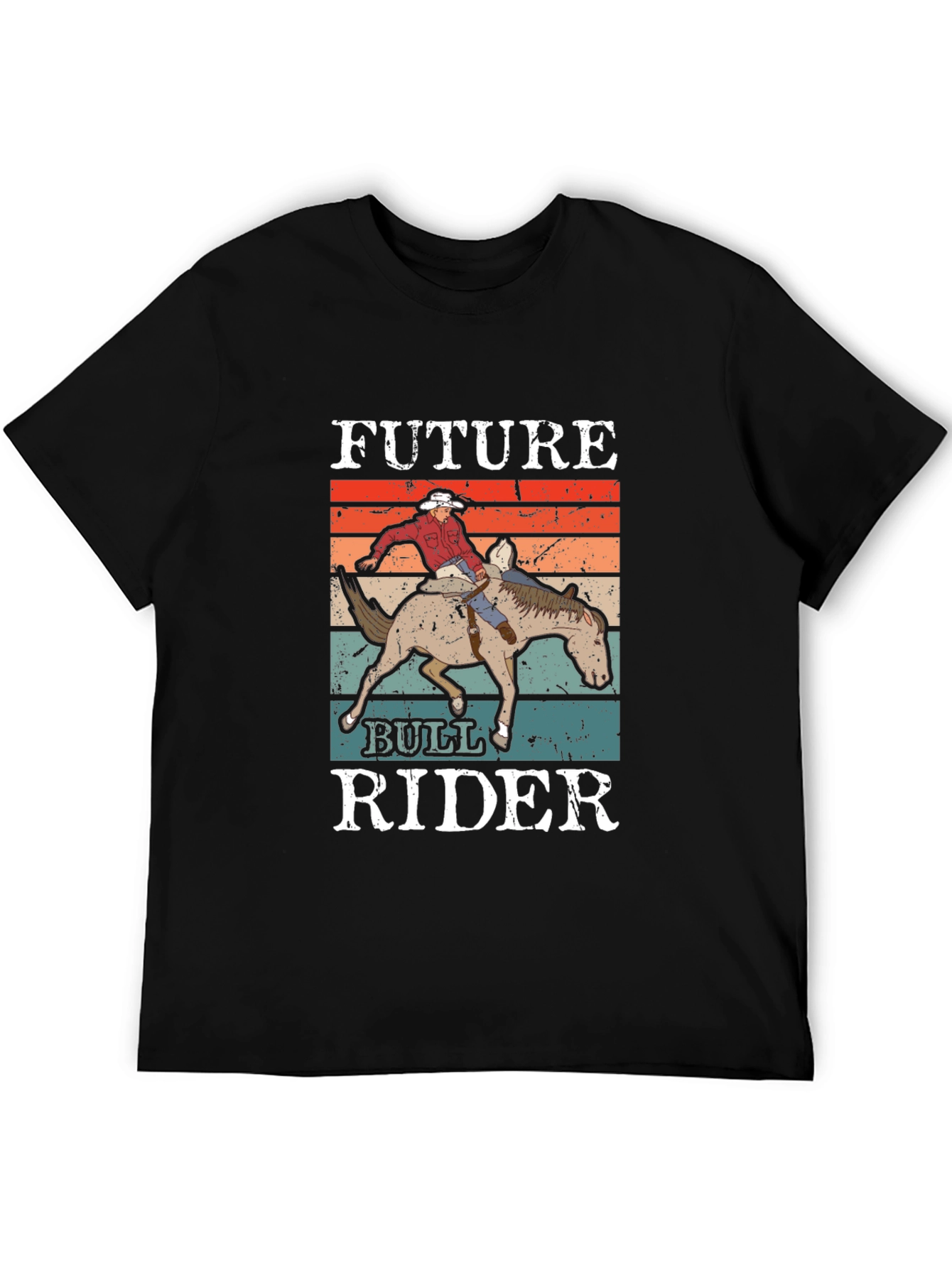 Future Bull Rider Graphic Tee - Western Style