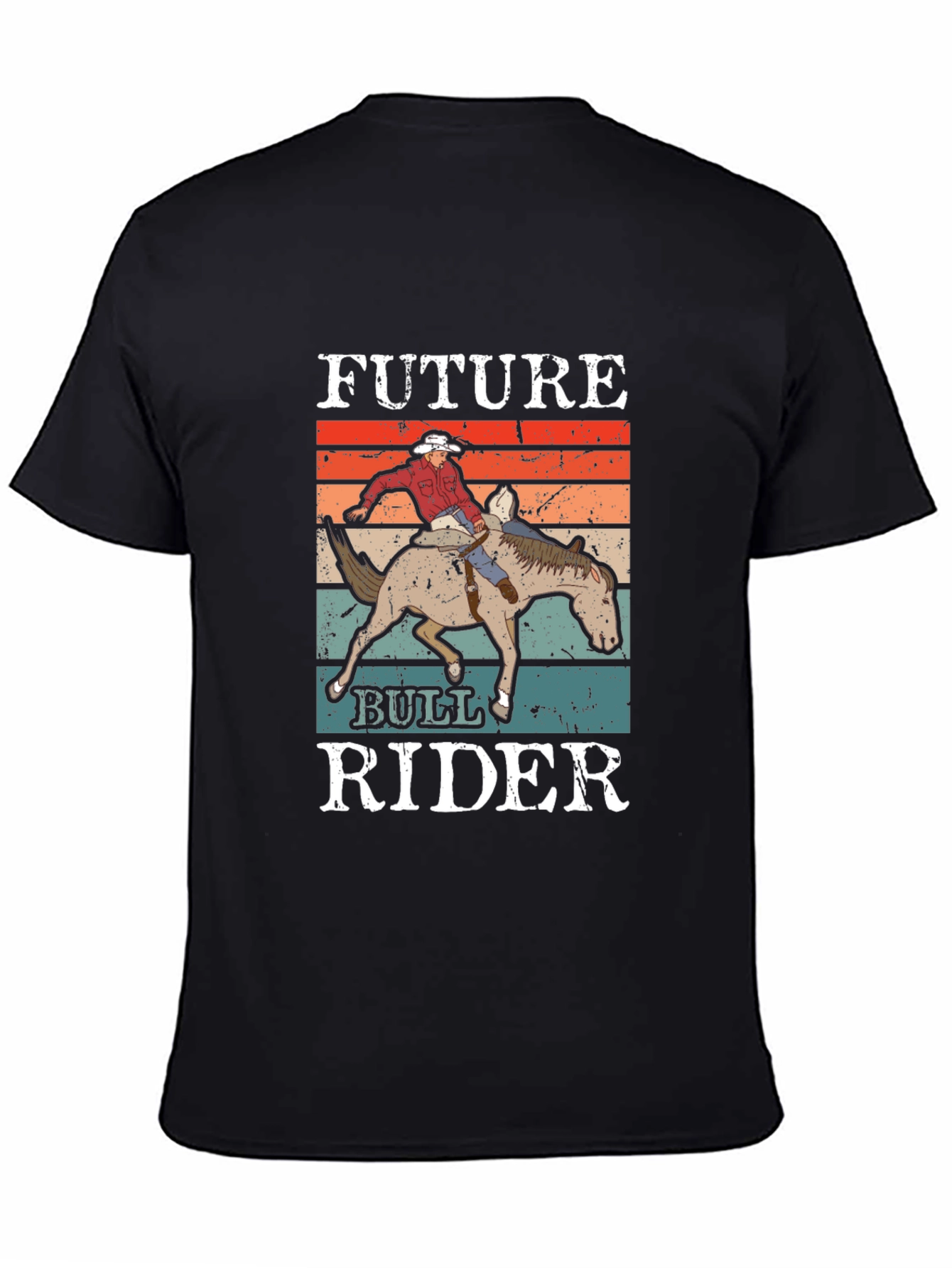 Future Bull Rider Graphic Tee - Western Style