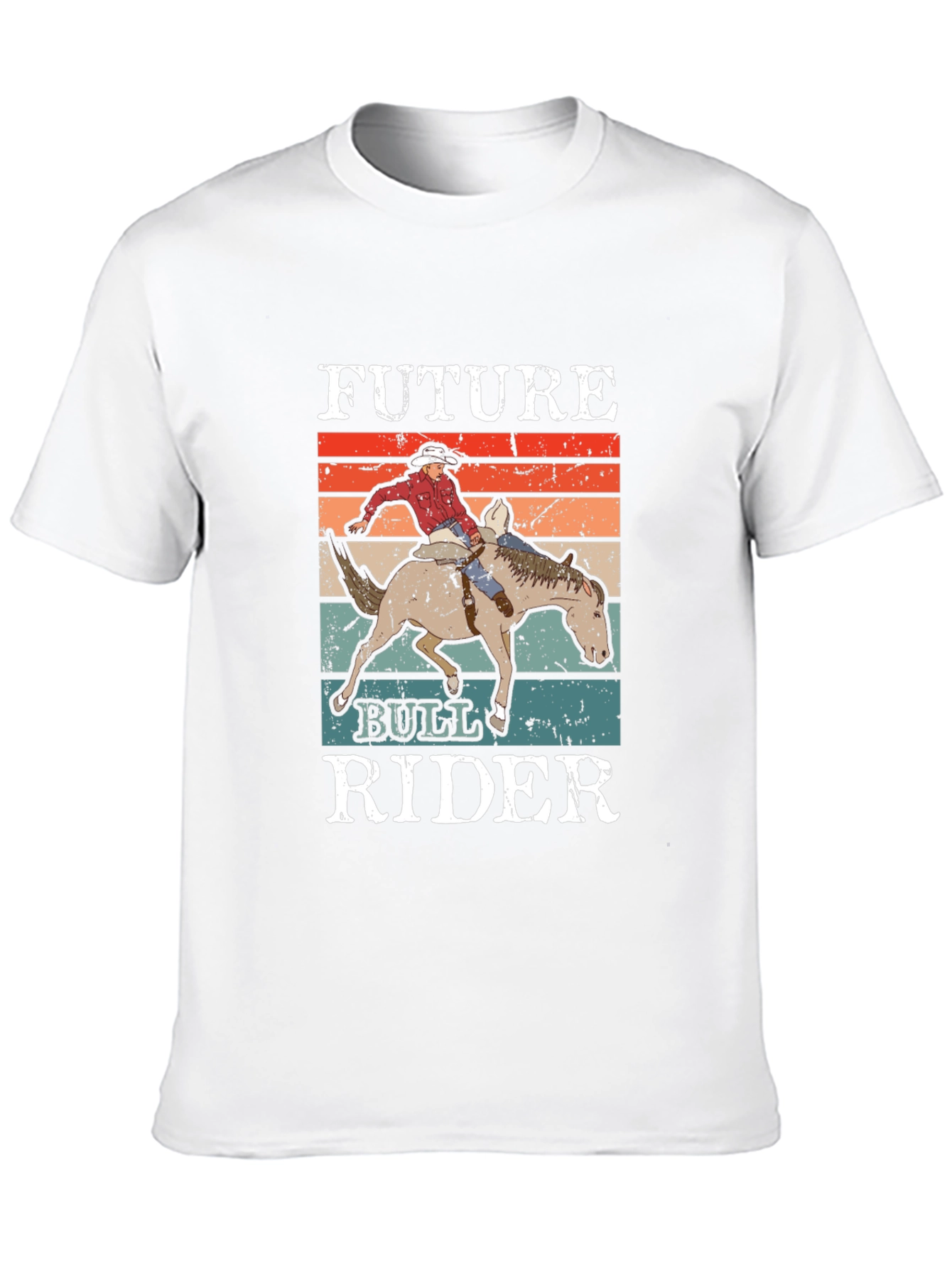 Future Bull Rider Graphic Tee - Western Style