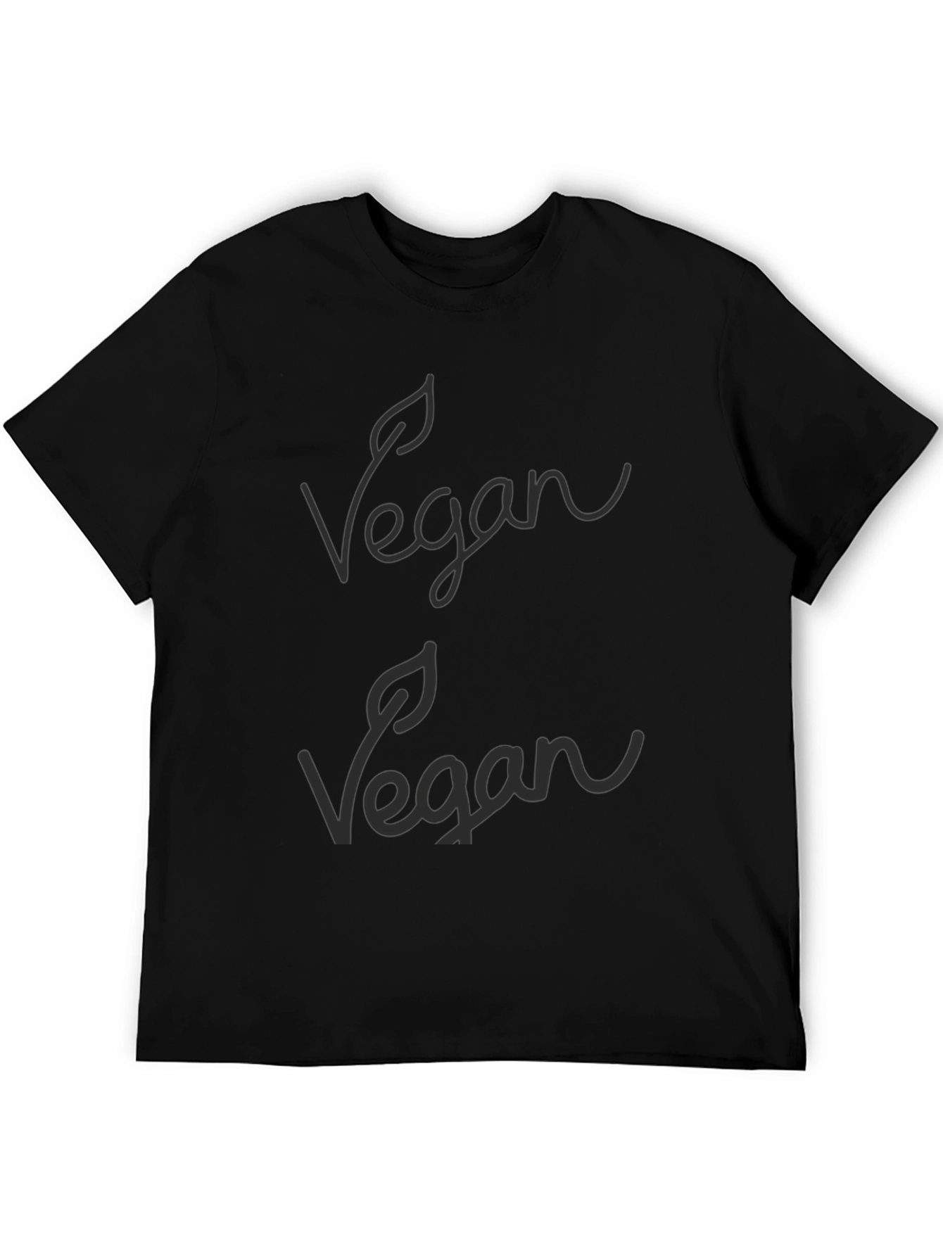 Vegan Graphic Print T-Shirt - Eco-Friendly Fashion