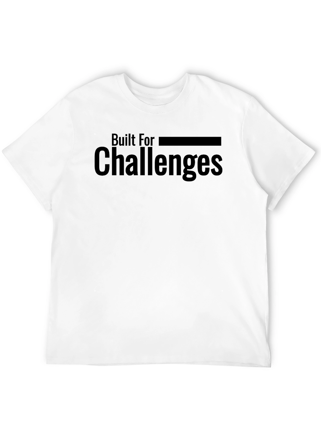 Built For Challenges Black T-Shirt