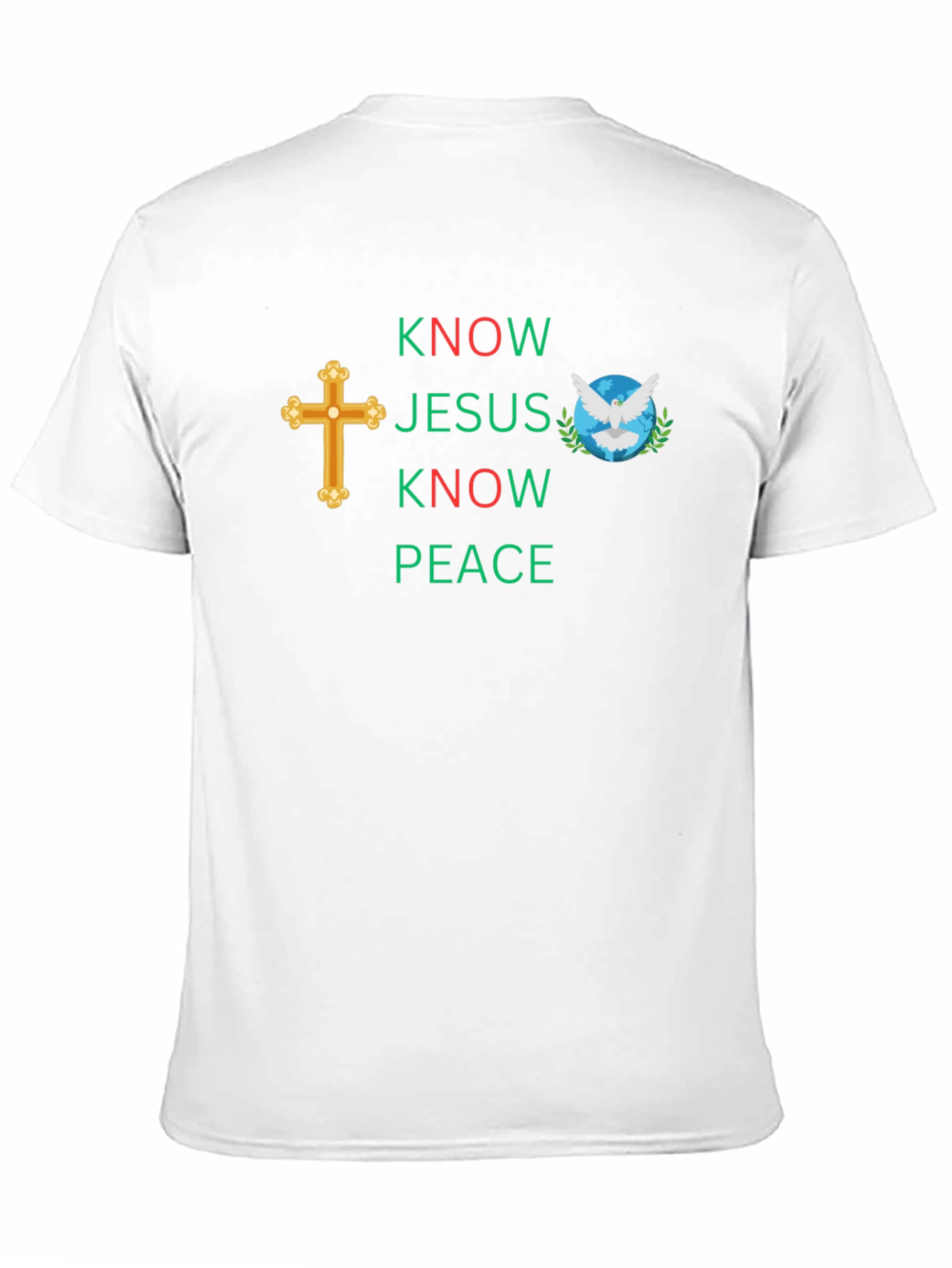 Know Jesus Know Peace Graphic T-Shirt