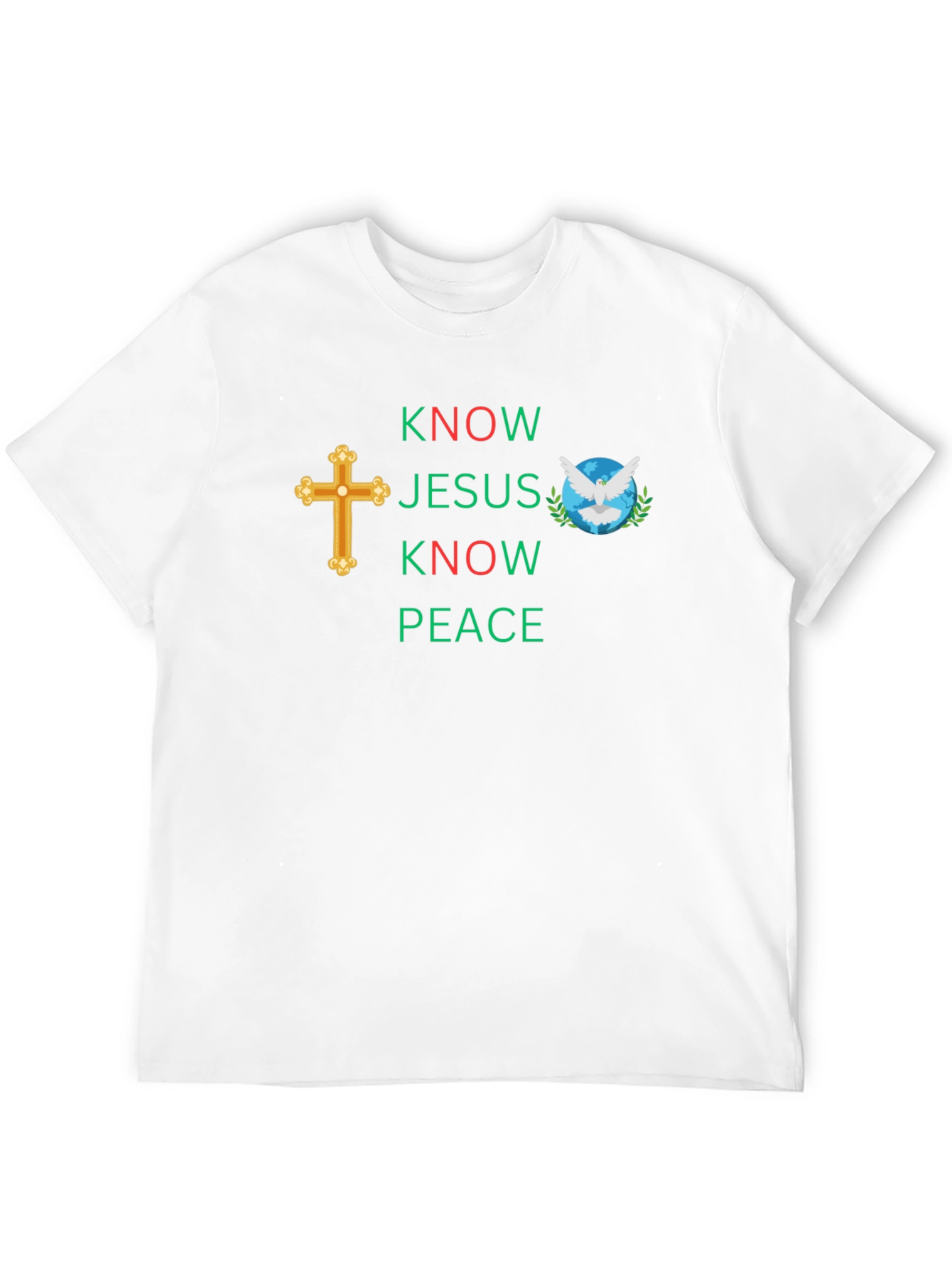 Know Jesus Know Peace Graphic T-Shirt