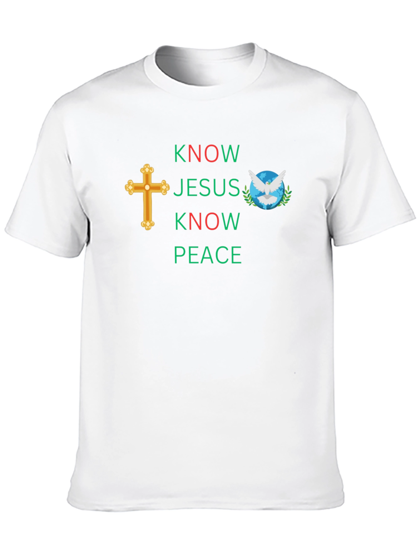Know Jesus Know Peace Graphic T-Shirt