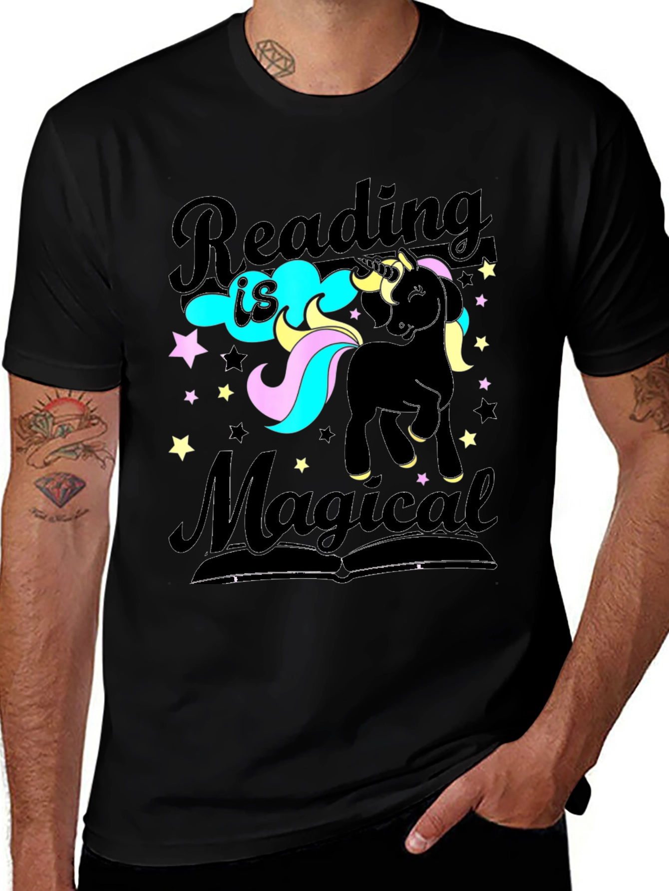 Reading is Magical Unicorn T-Shirt