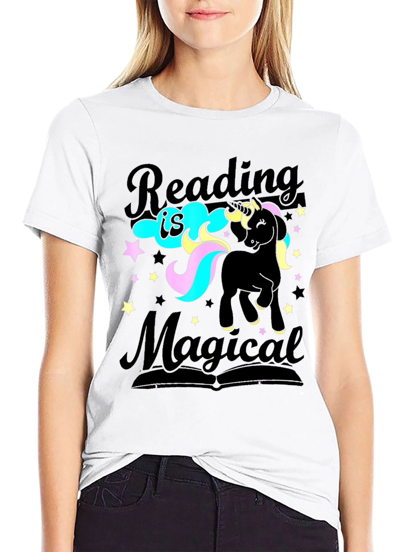 Reading is Magical Unicorn T-Shirt