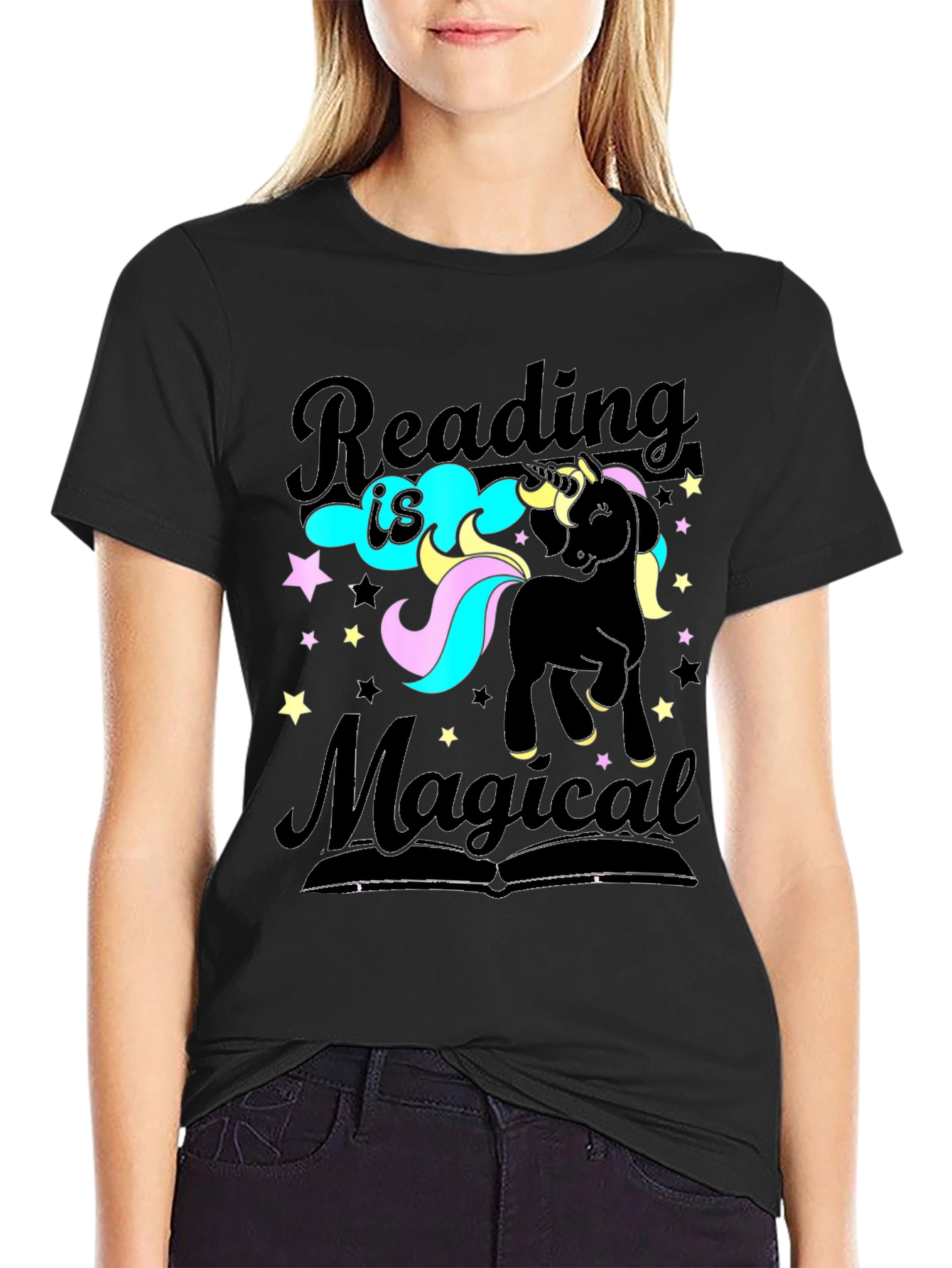 Reading is Magical Unicorn T-Shirt