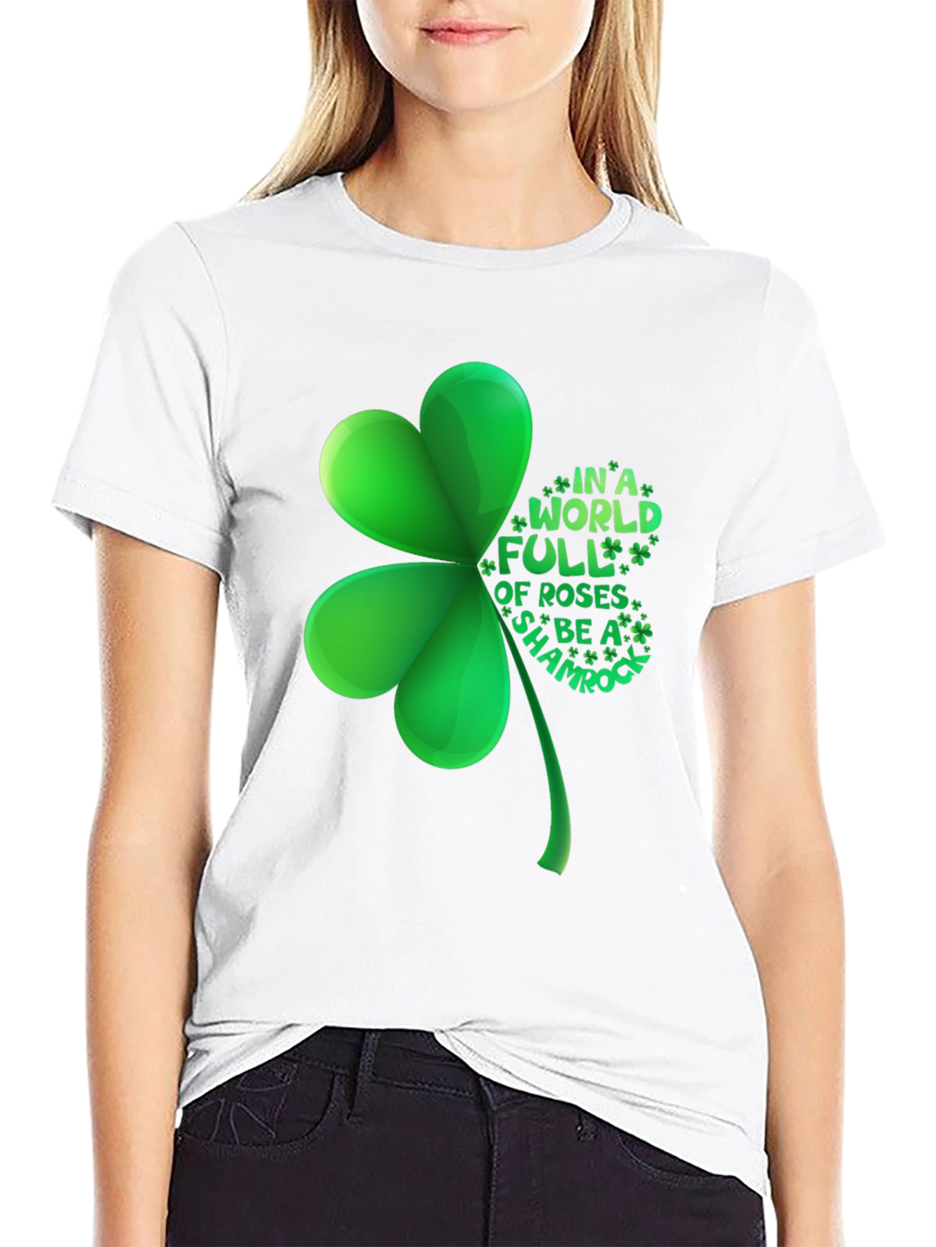 Be a Shamrock T-Shirt - St. Patricks Day Tee