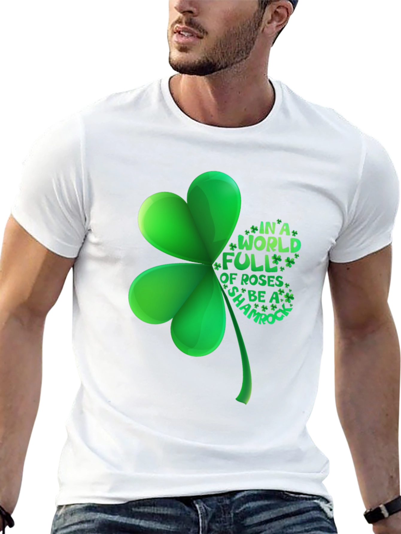 Be a Shamrock T-Shirt - St. Patricks Day Tee