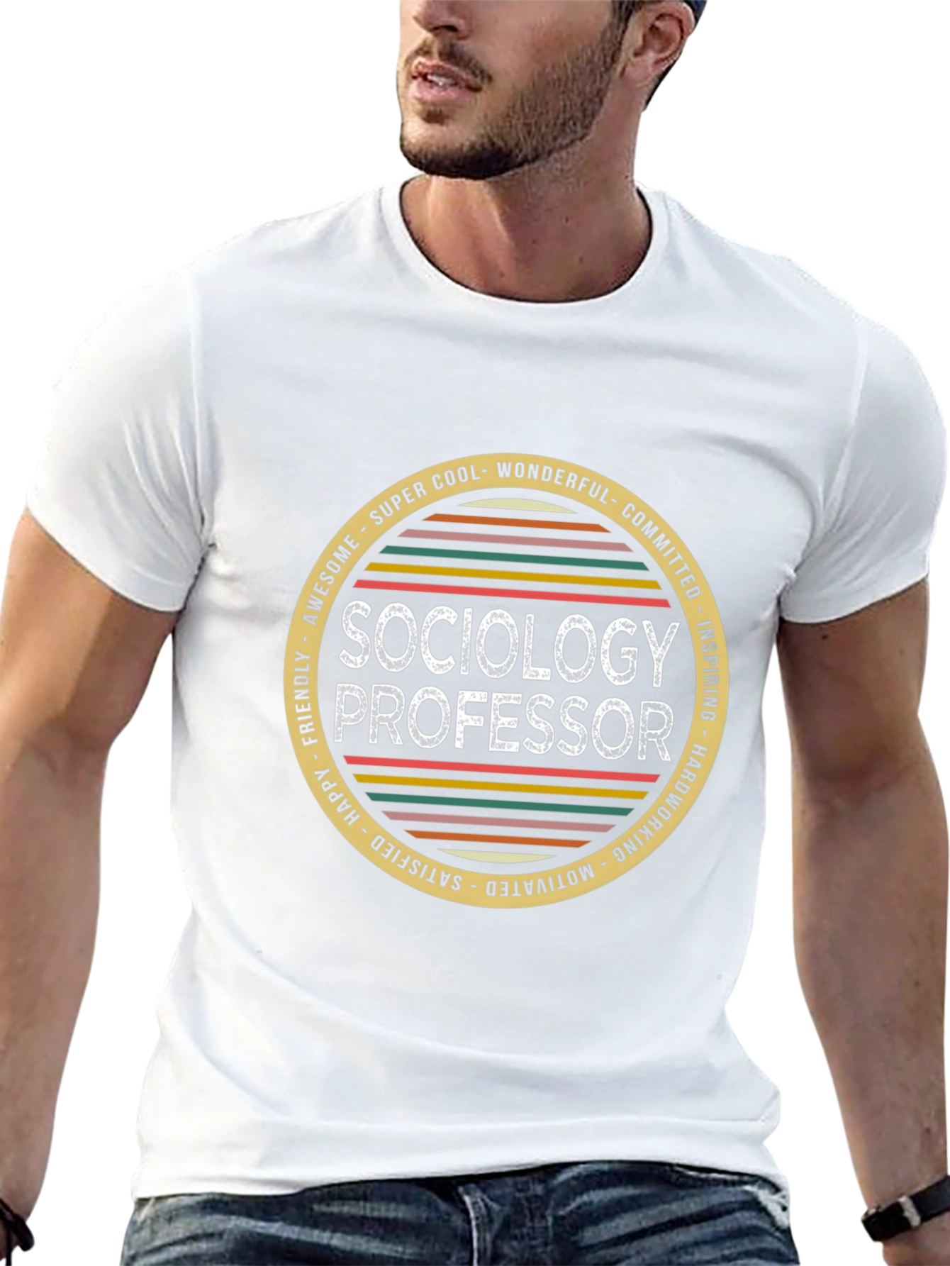 Sociology Professor T-Shirt - Awesome Cool Wonderful Tee