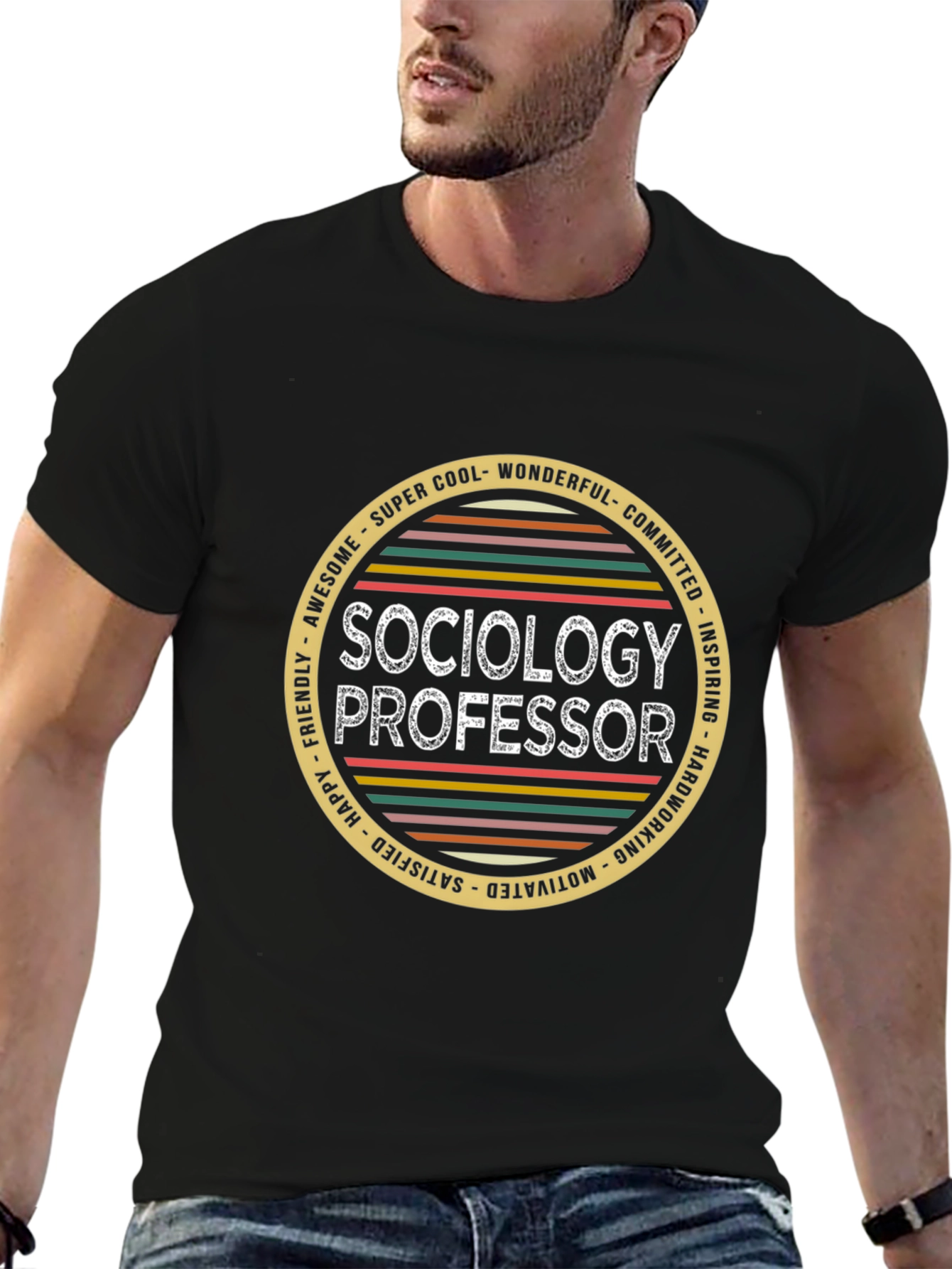 Sociology Professor T-Shirt - Awesome Cool Wonderful Tee