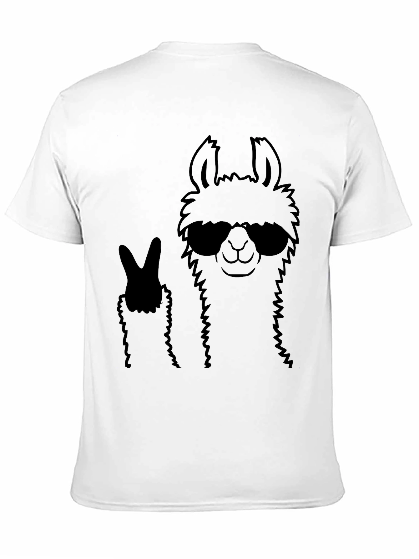 Cool Llama T-Shirt - Peace and Style