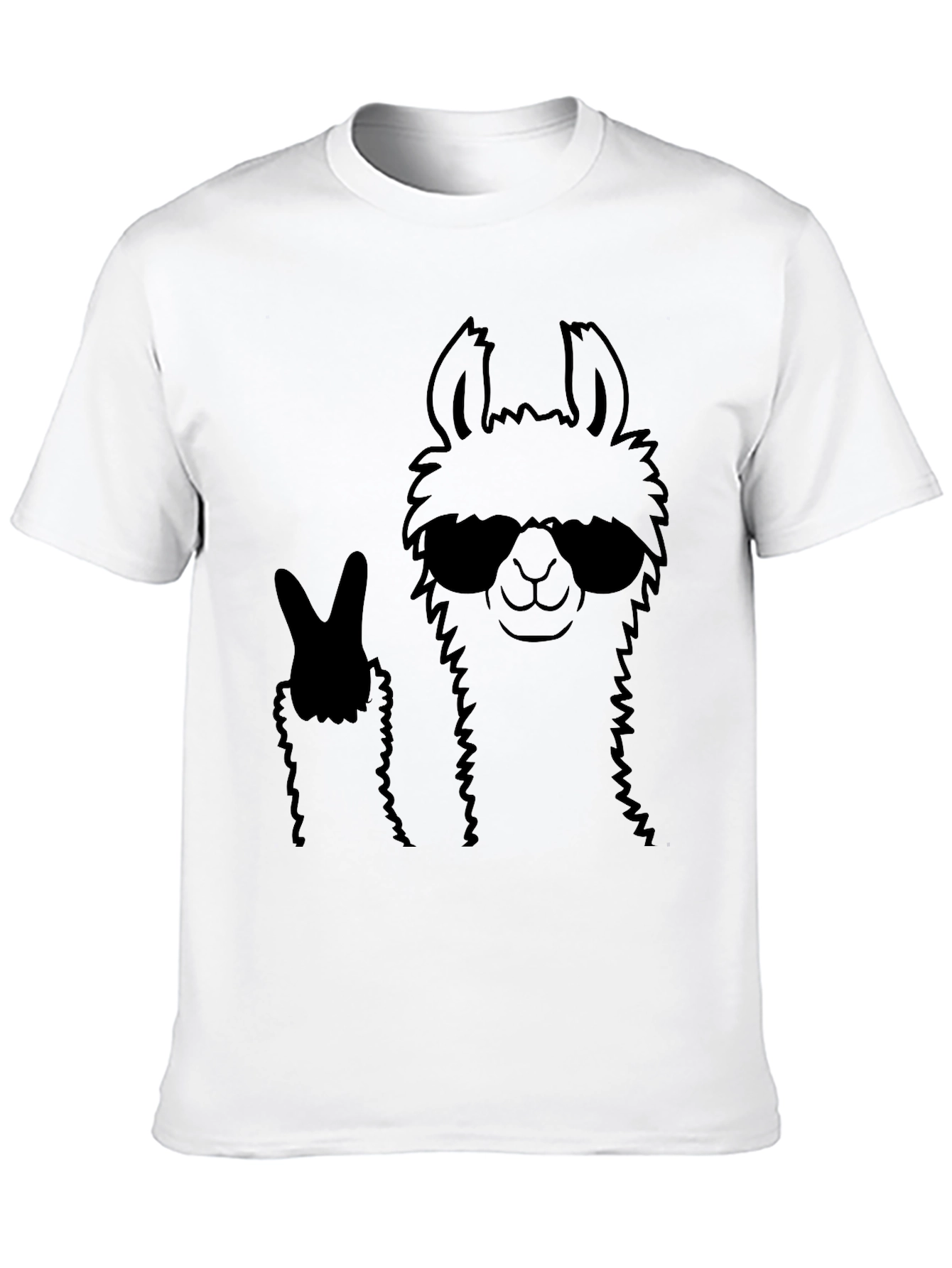 Cool Llama T-Shirt - Peace and Style