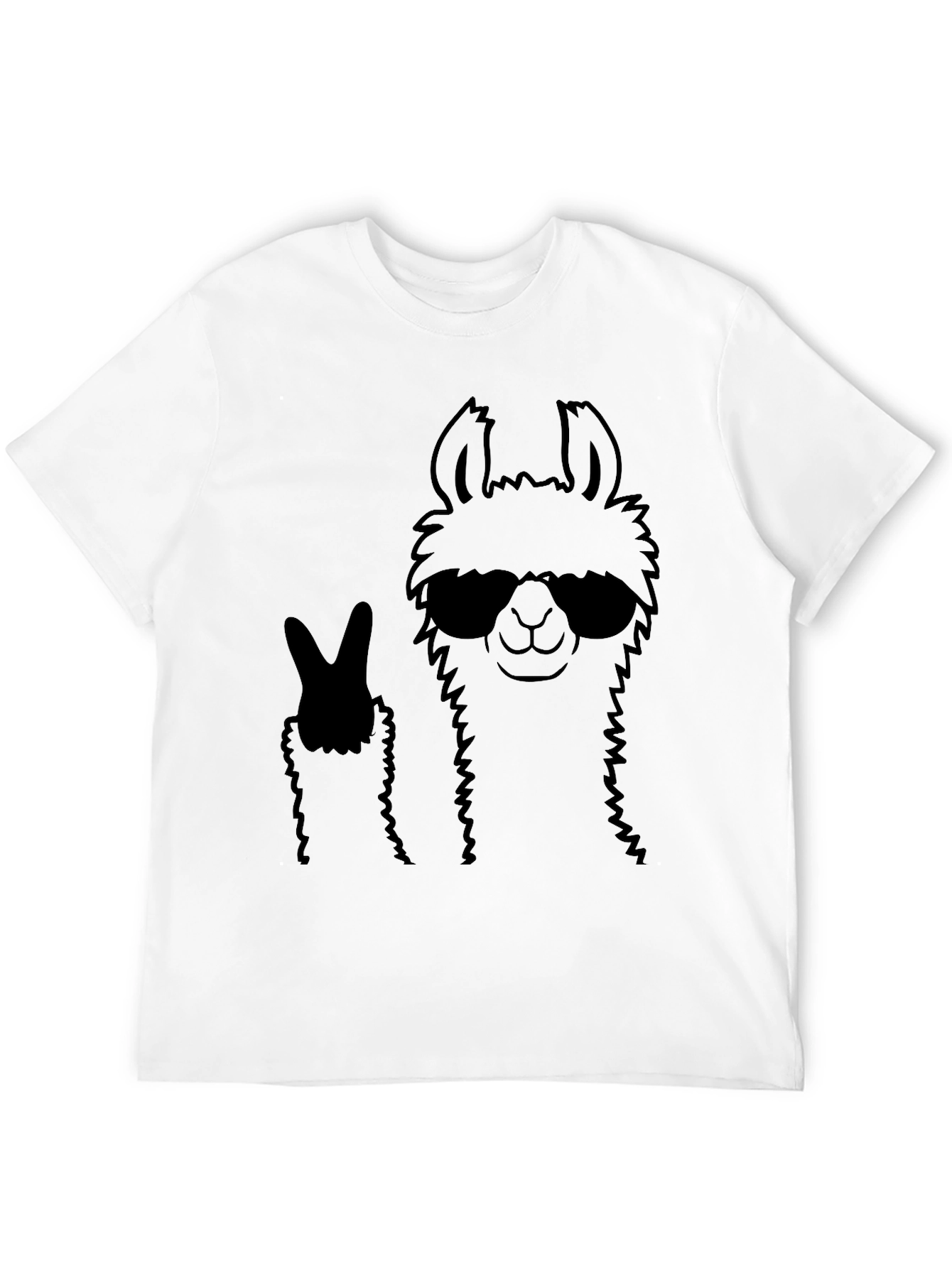 Cool Llama T-Shirt - Peace and Style