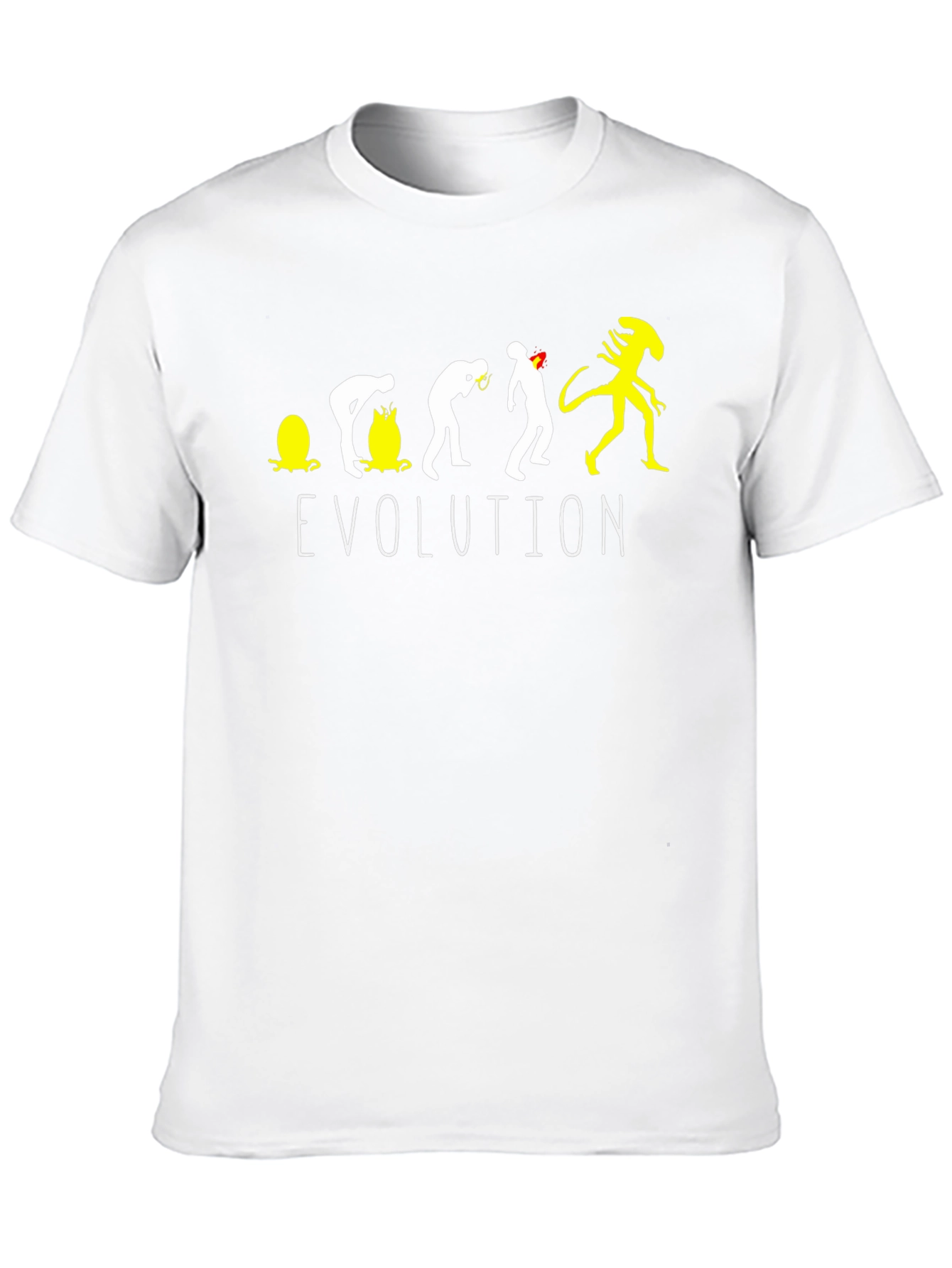 Evolution Alien Black T-Shirt