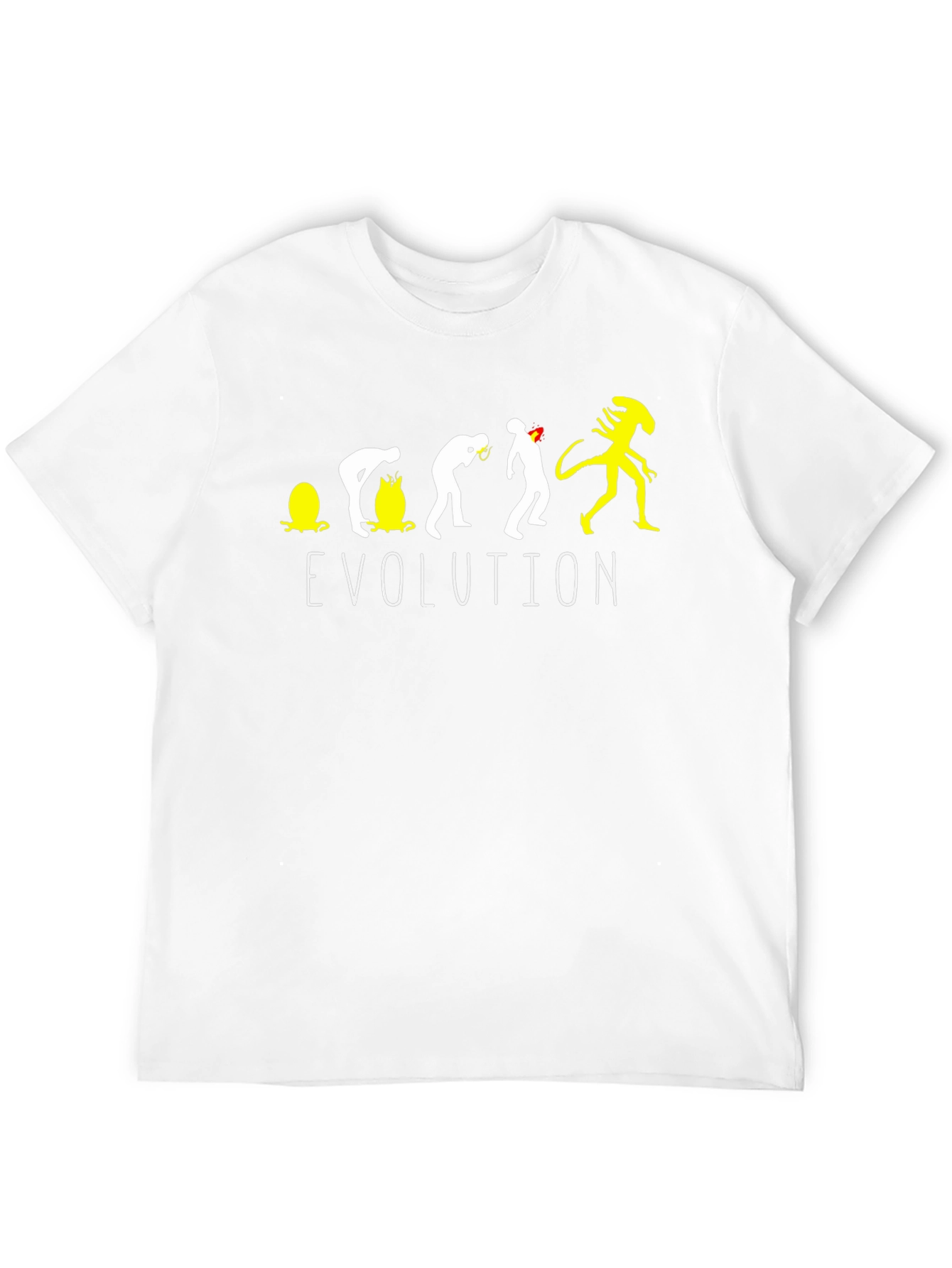 Evolution Alien Black T-Shirt