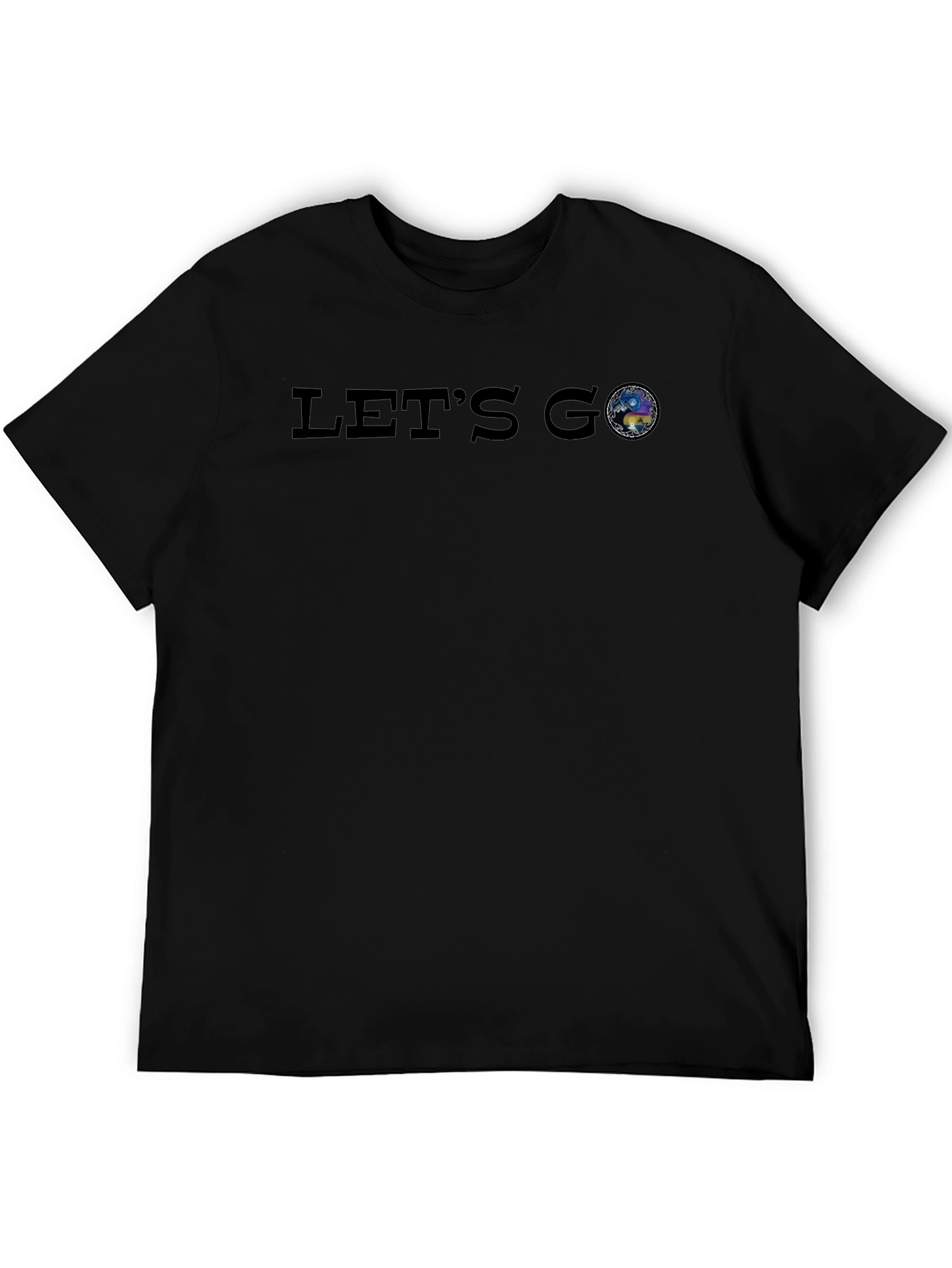 Lets Go Graphic Tee - Adventure Awaits!
