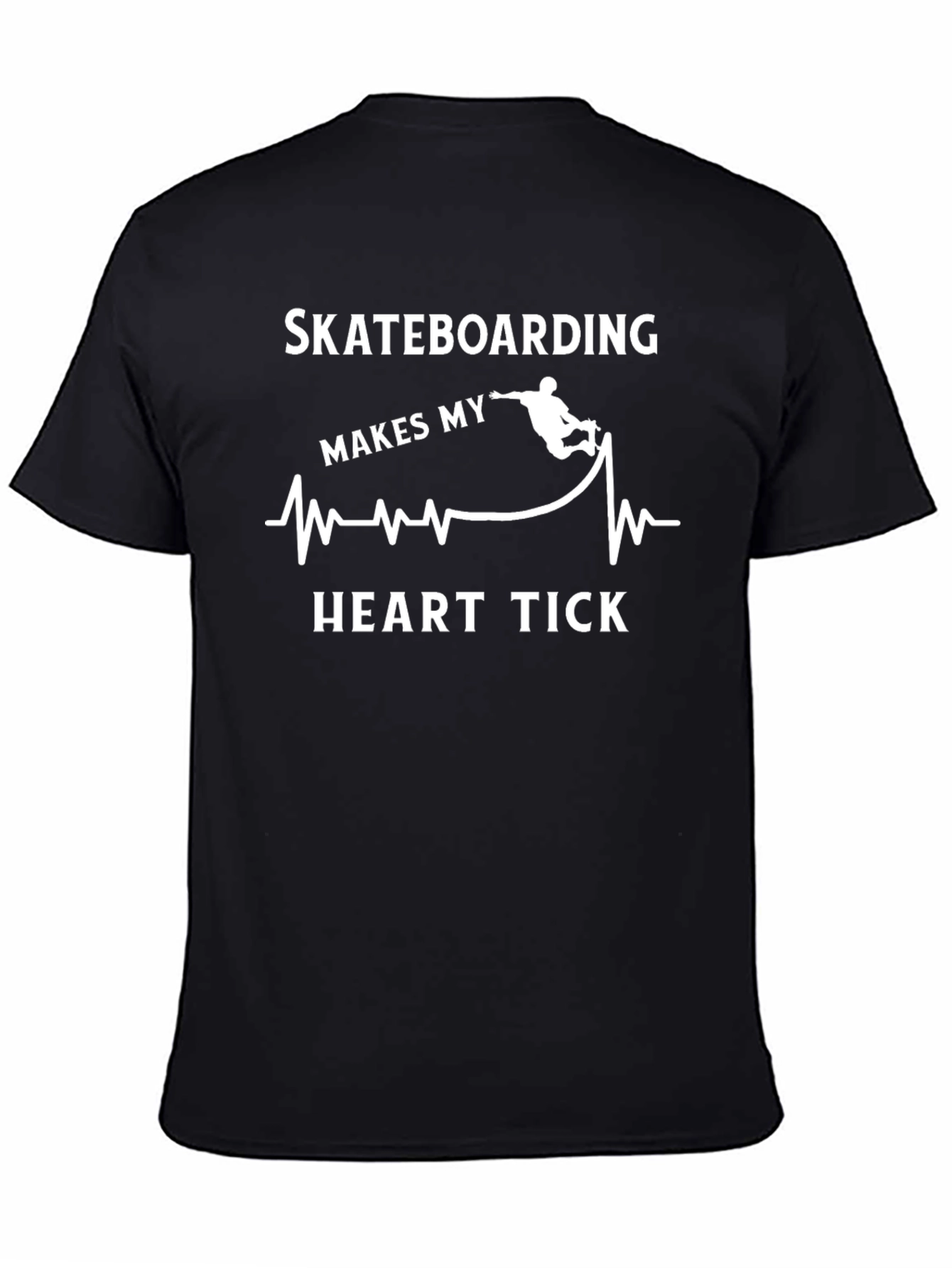 Skateboarding Heartbeat T-Shirt