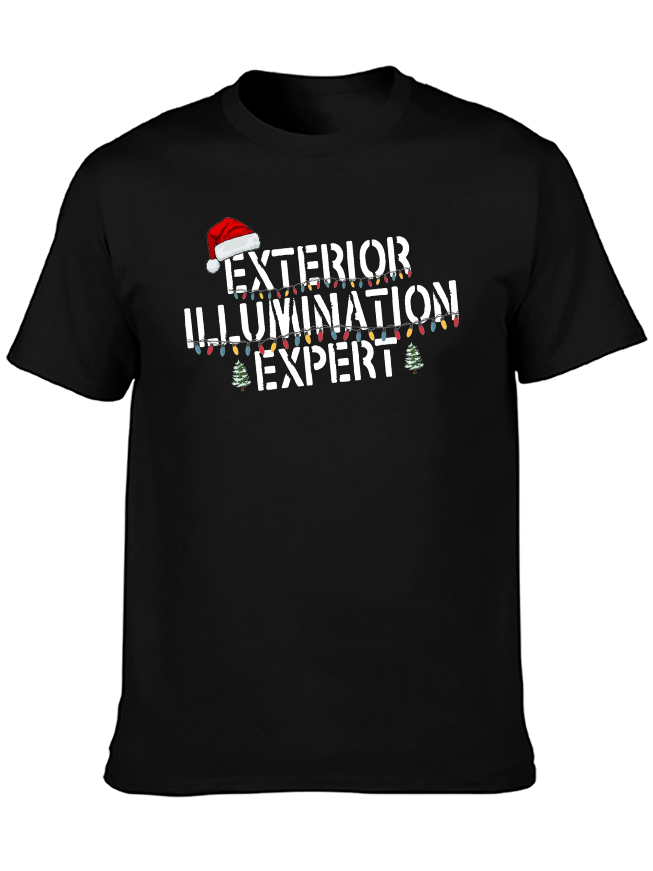 Exterior Illumination Expert Christmas T-Shirt