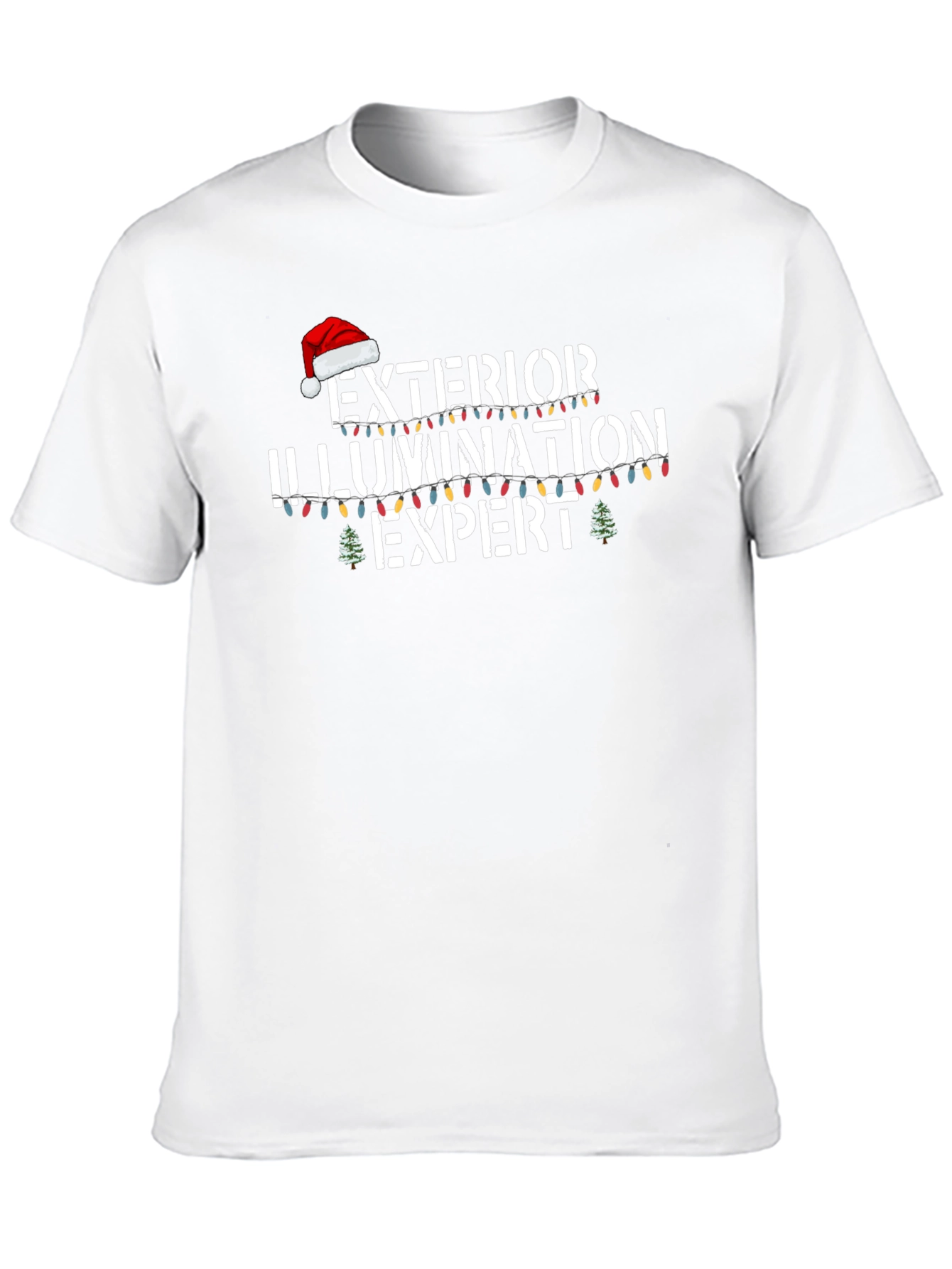 Exterior Illumination Expert Christmas T-Shirt