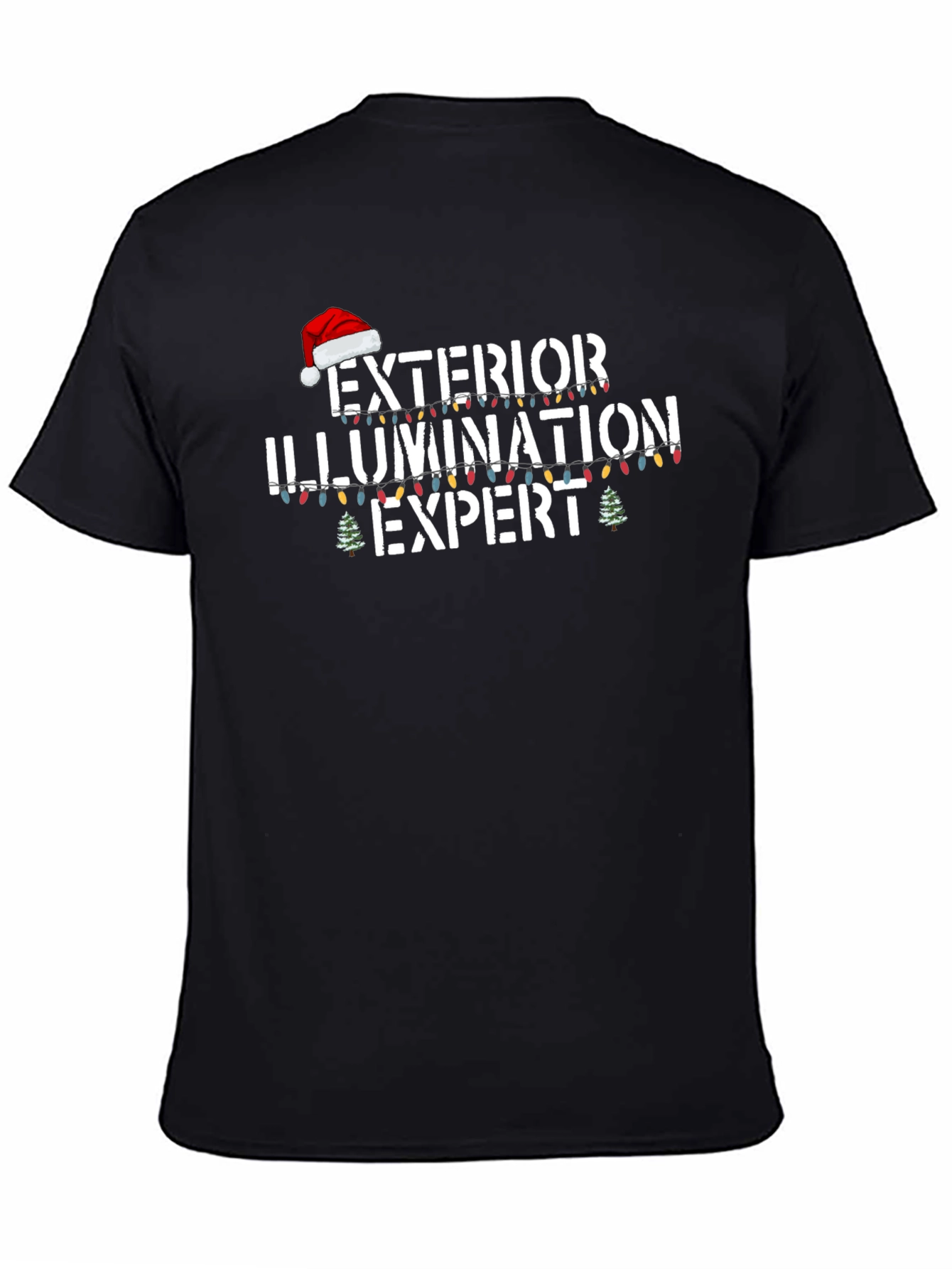 Exterior Illumination Expert Christmas T-Shirt