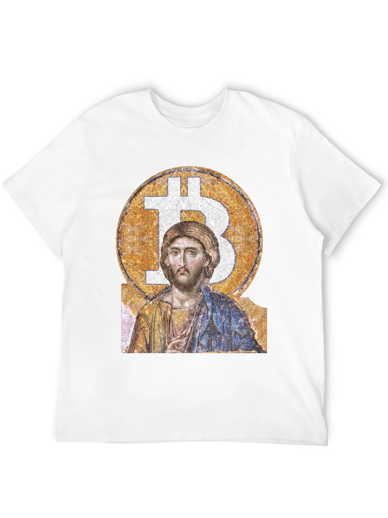 Bitcoin Christ T-Shirt - Crypto Faith Tee