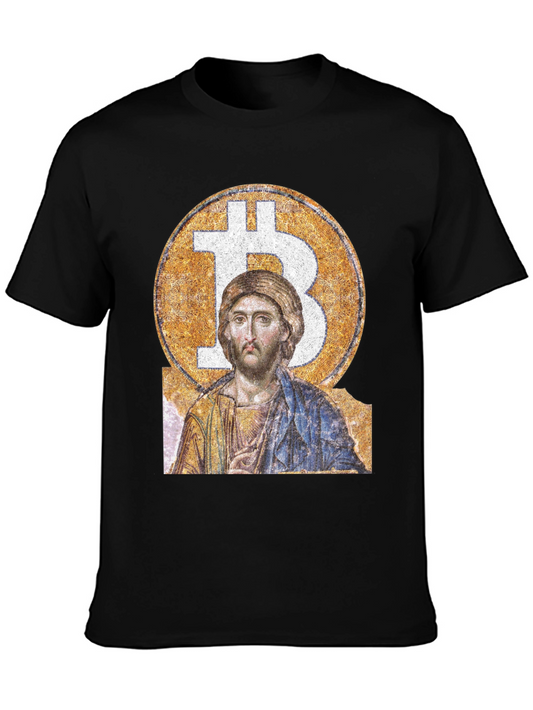 Bitcoin Christ T-Shirt - Crypto Faith Tee
