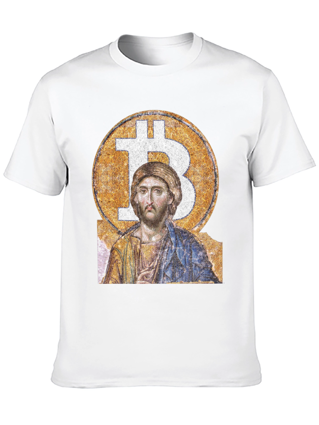 Bitcoin Christ T-Shirt - Crypto Faith Tee