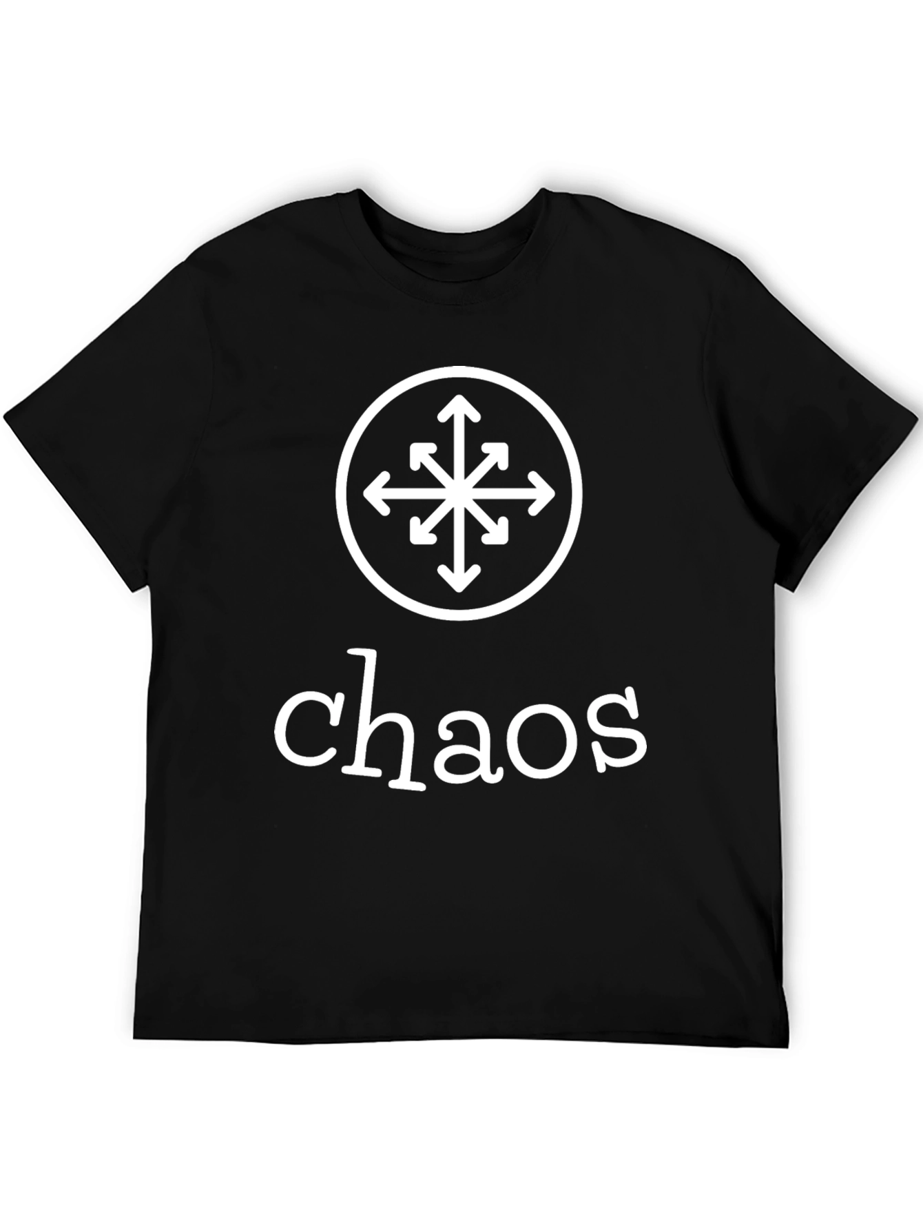 Chaos Symbol T-Shirt - Modern Graphic Tee