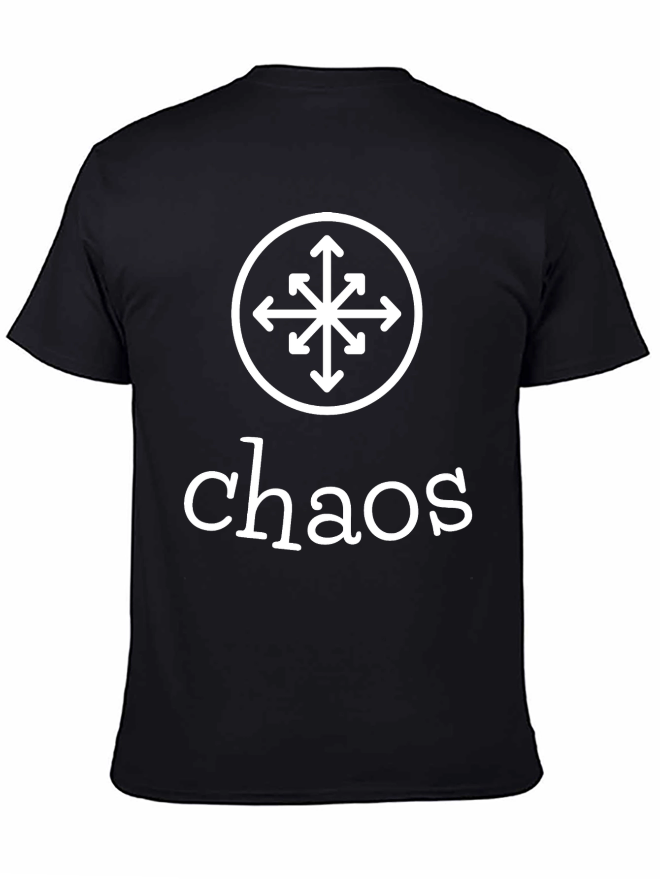 Chaos Symbol T-Shirt - Modern Graphic Tee