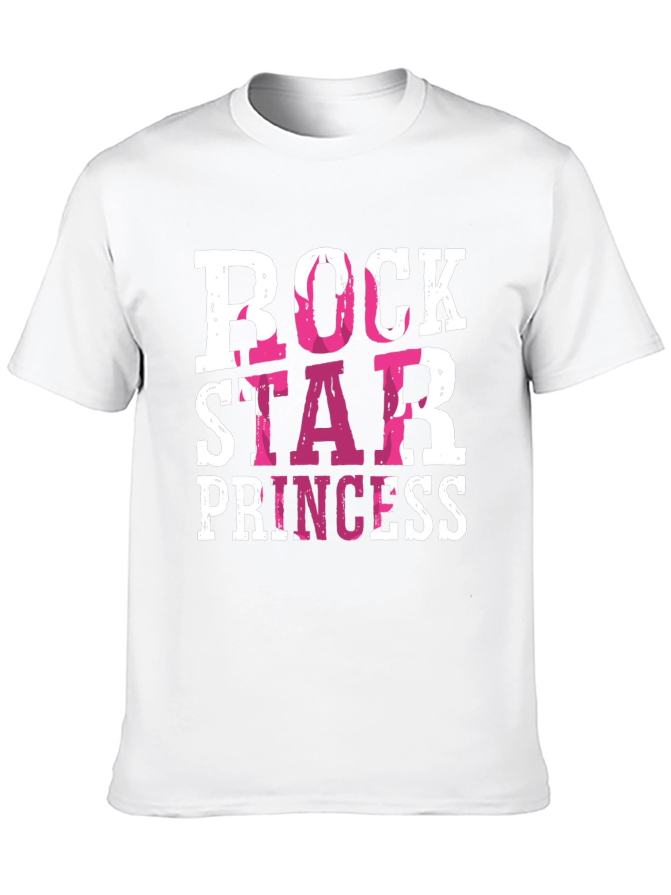 Rock Star Princess Graphic T-Shirt - Black