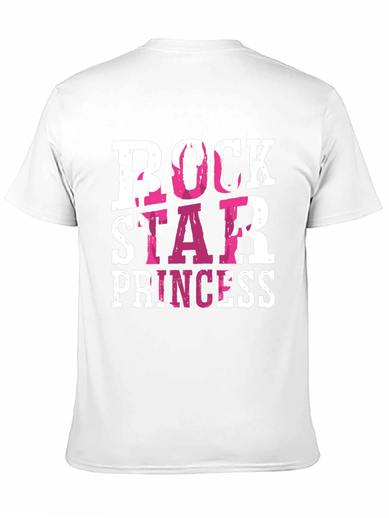 Rock Star Princess Graphic T-Shirt - Black