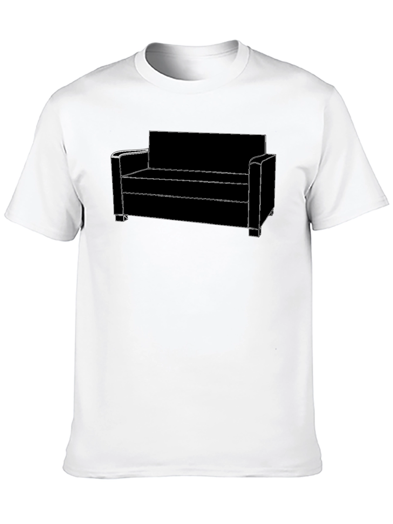Couch Graphic Tee - Modern Minimalist Design