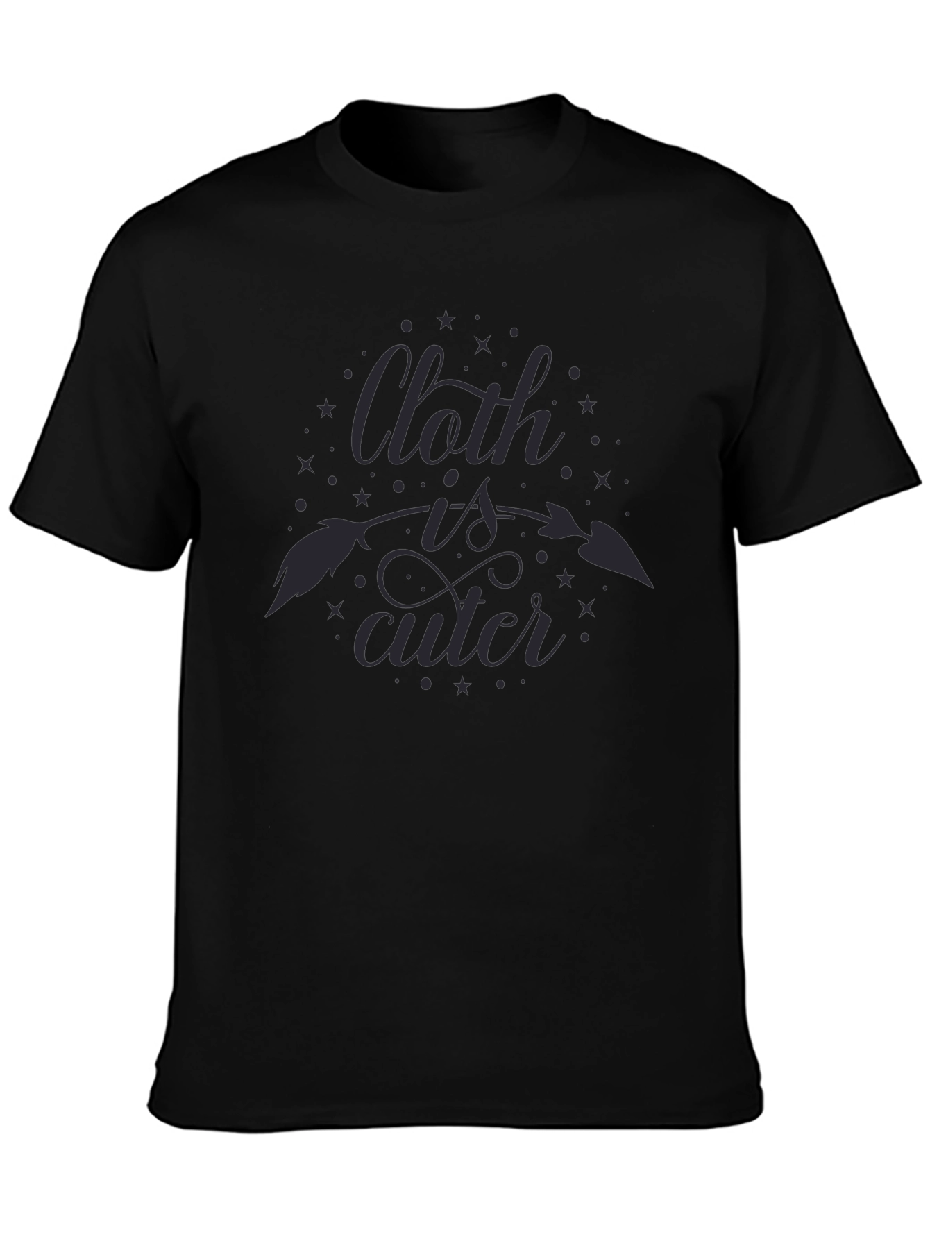 Cloth is Cuter Graphic Tee