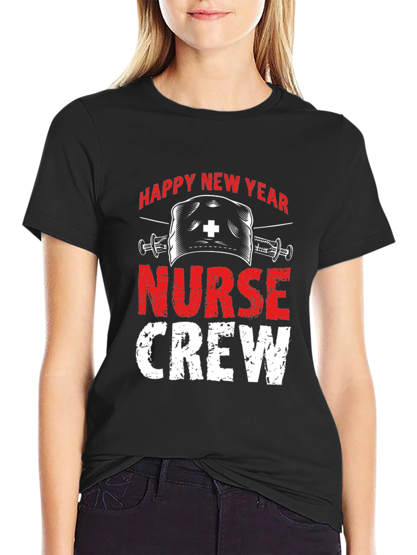 Happy New Year Nurse Crew T-Shirt
