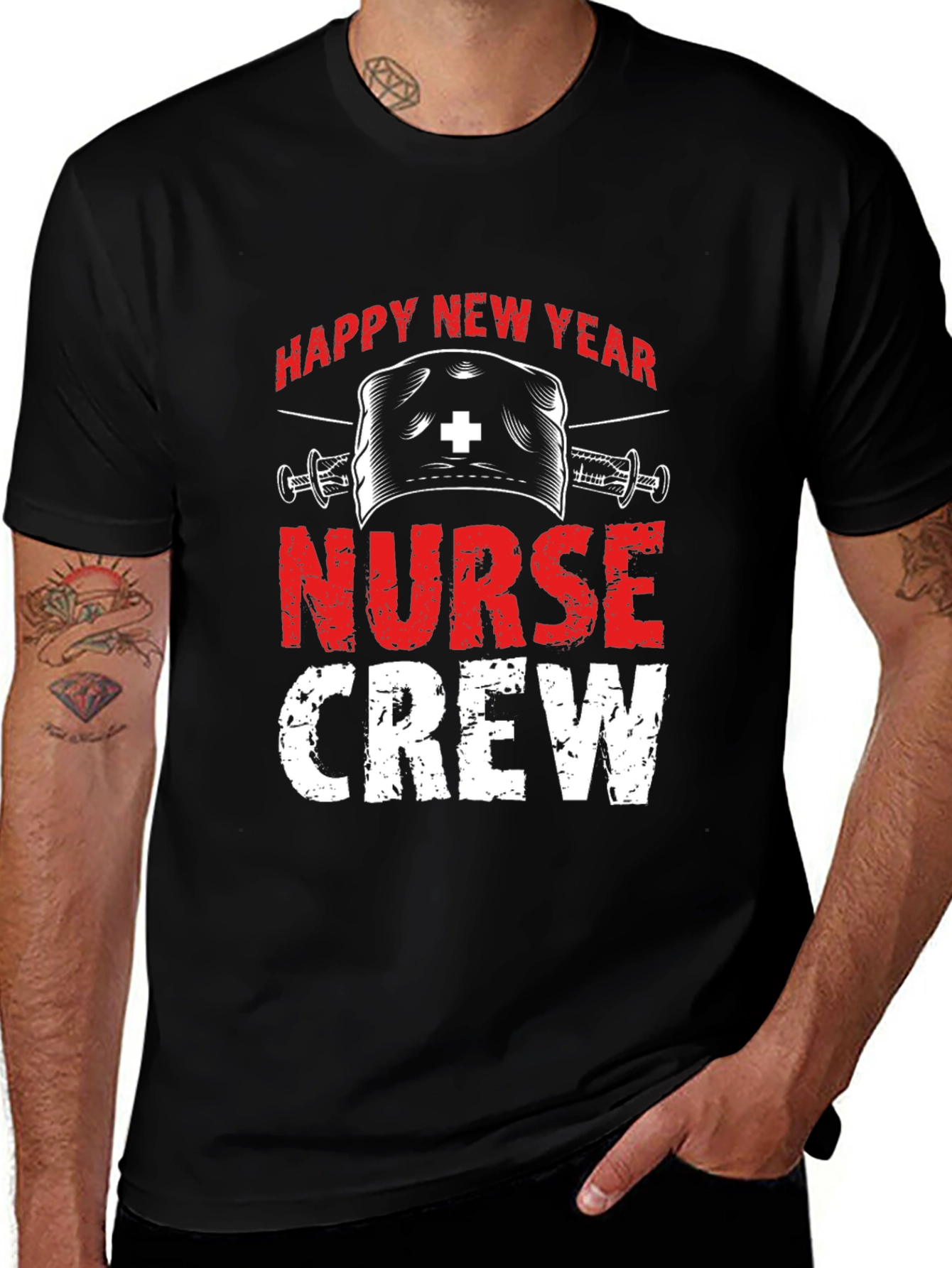 Happy New Year Nurse Crew T-Shirt