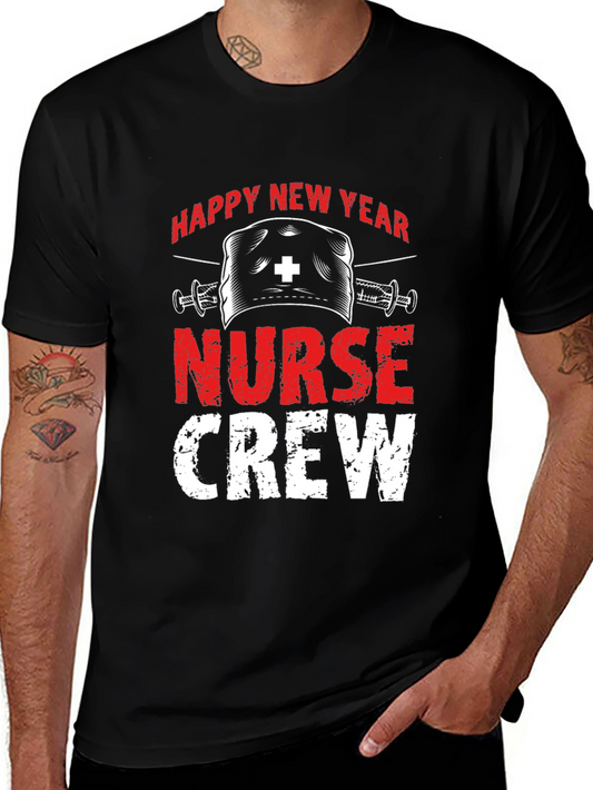 Happy New Year Nurse Crew T-Shirt