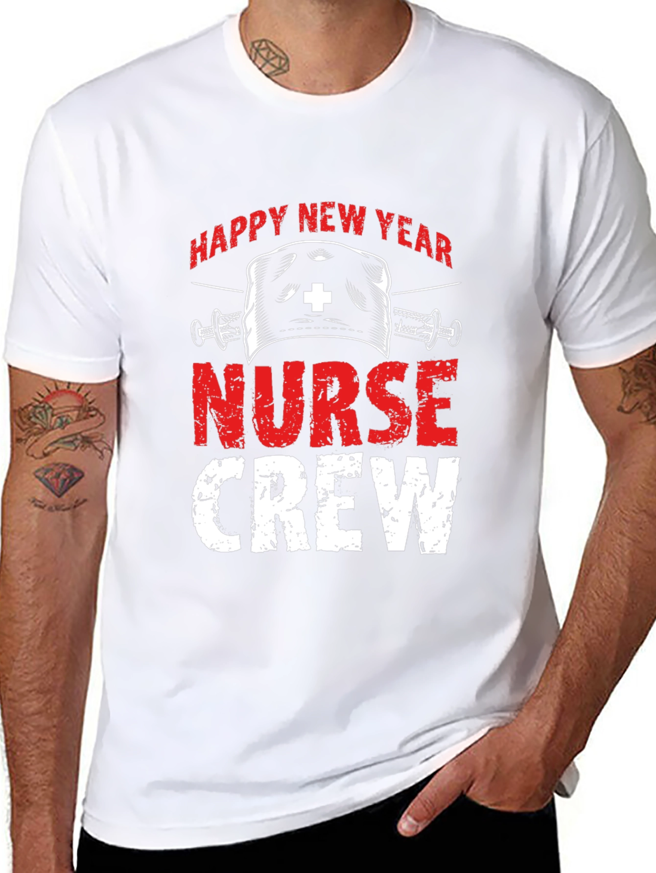 Happy New Year Nurse Crew T-Shirt