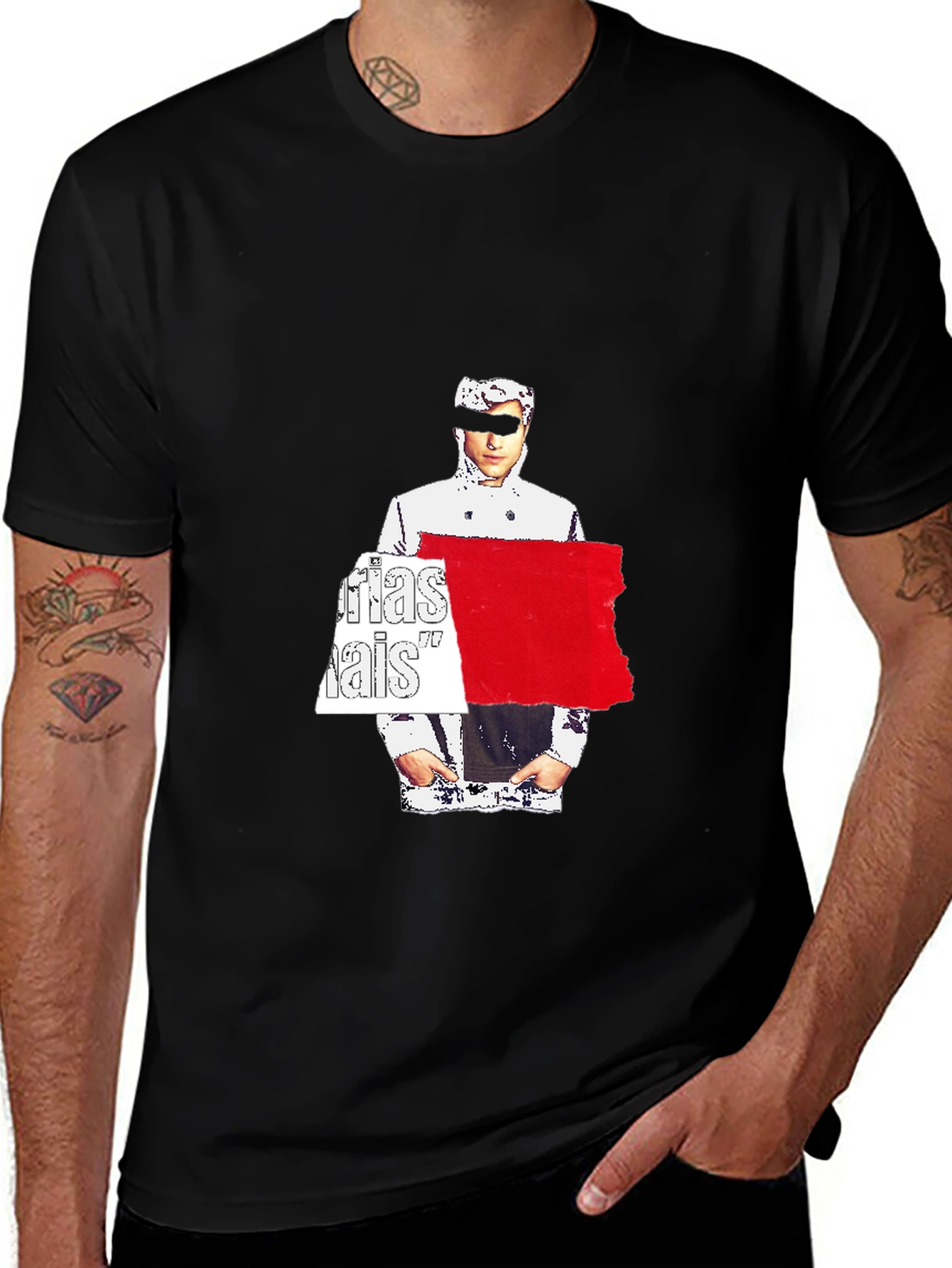Stylish Graphic Tee - Más Naïs Design