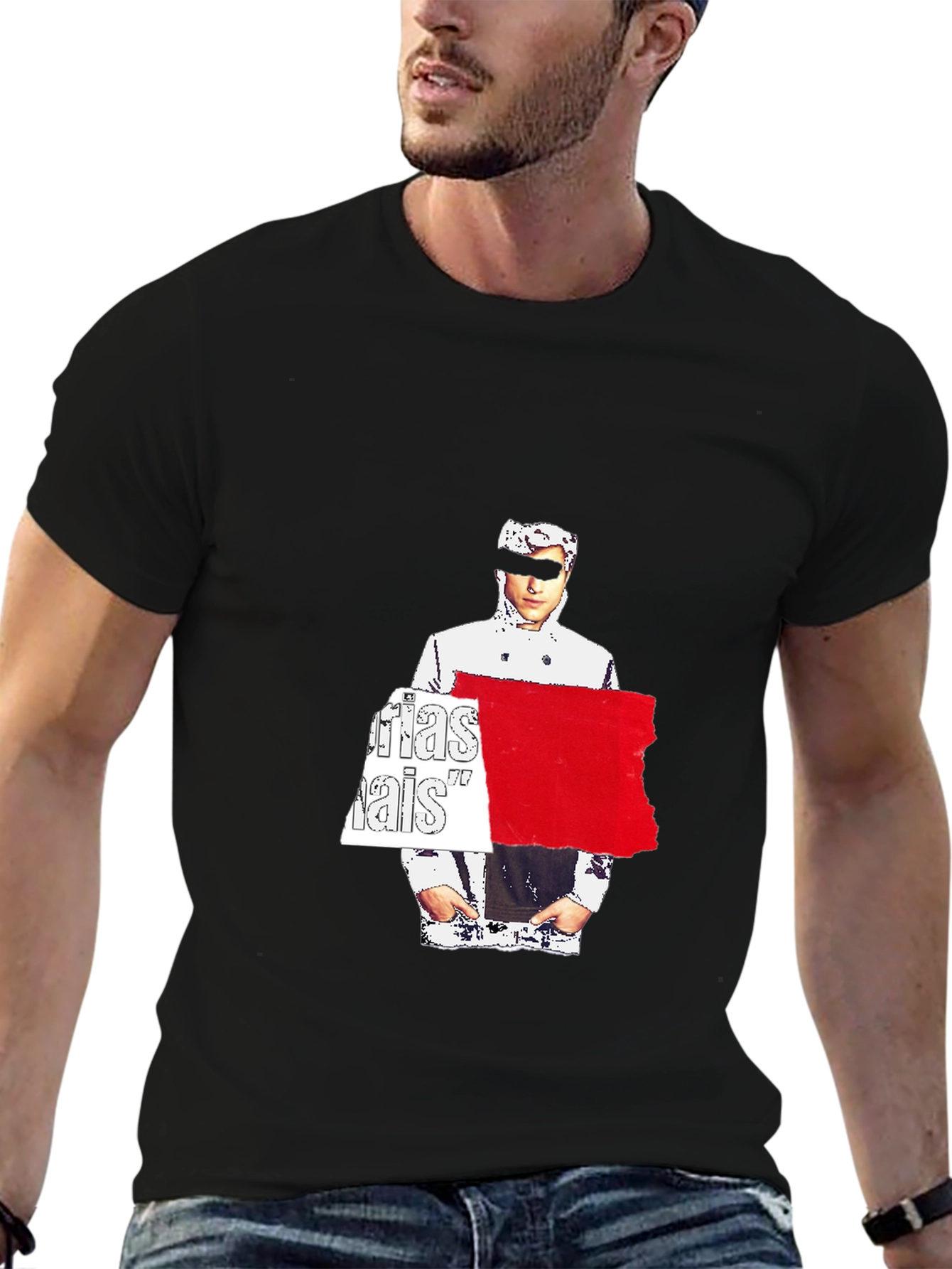 Stylish Graphic Tee - Más Naïs Design