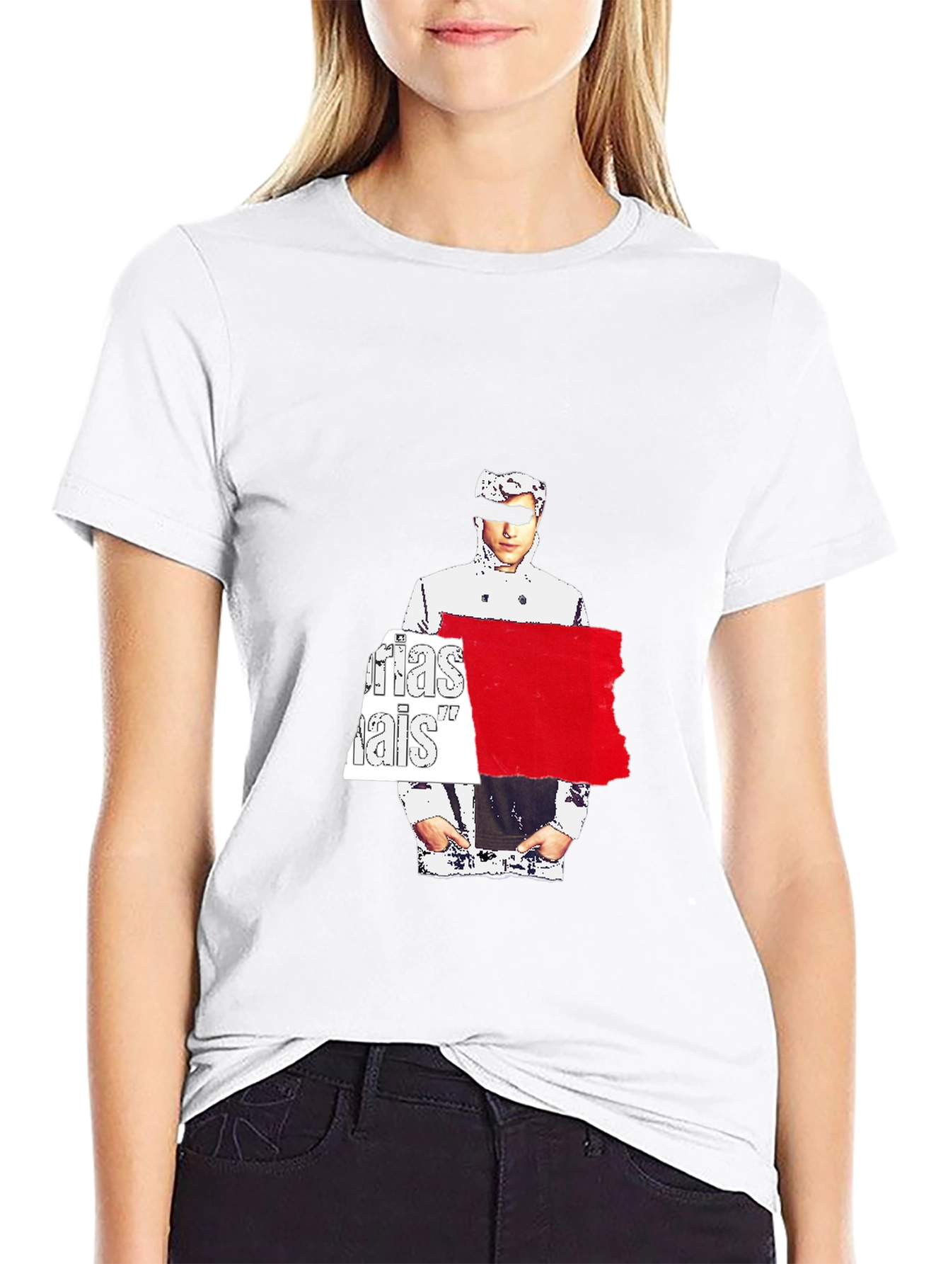 Stylish Graphic Tee - Más Naïs Design