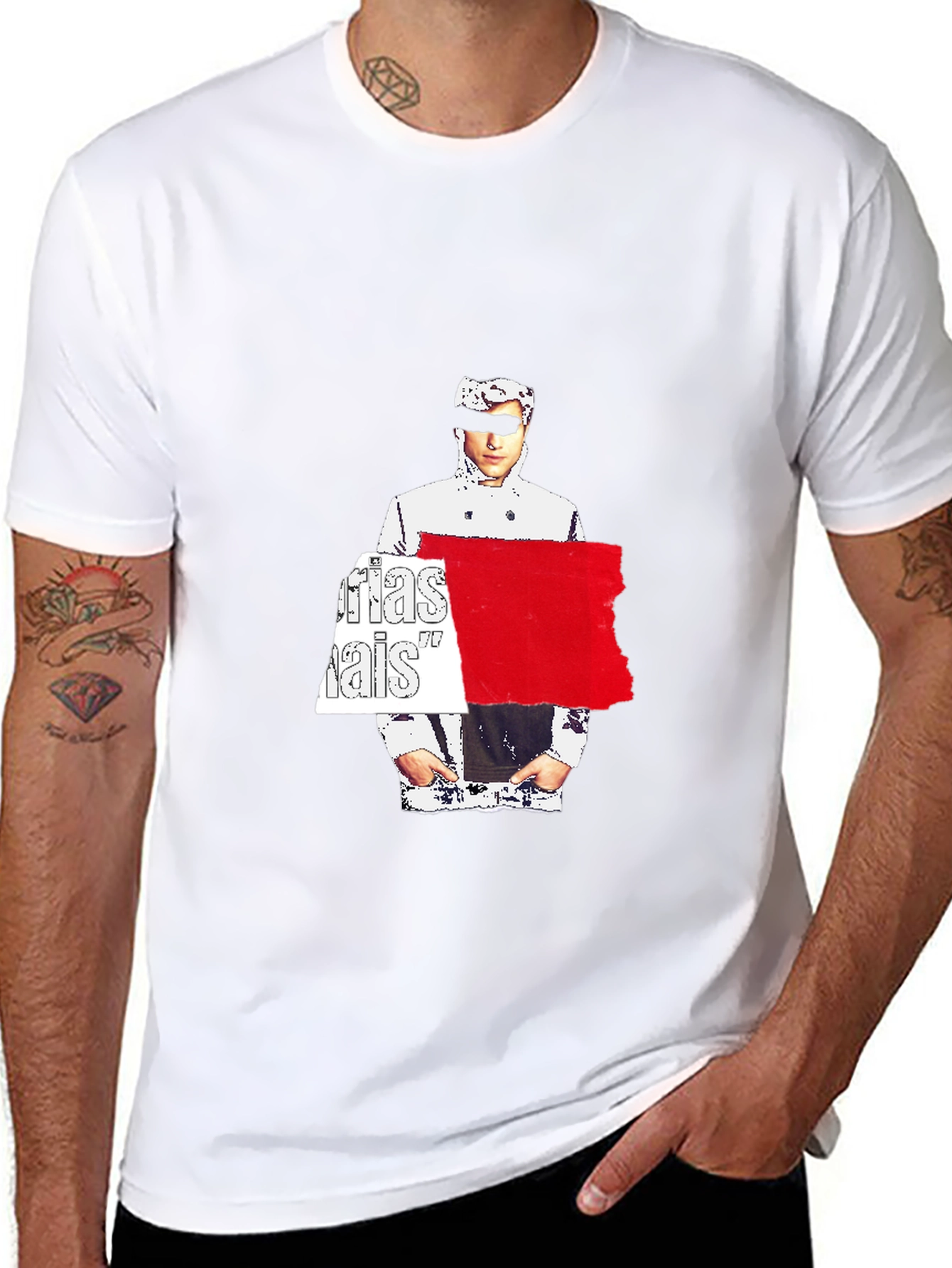 Stylish Graphic Tee - Más Naïs Design